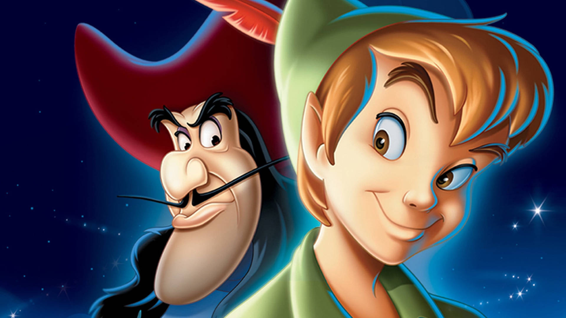 Peter Pan And Captain Hook Background