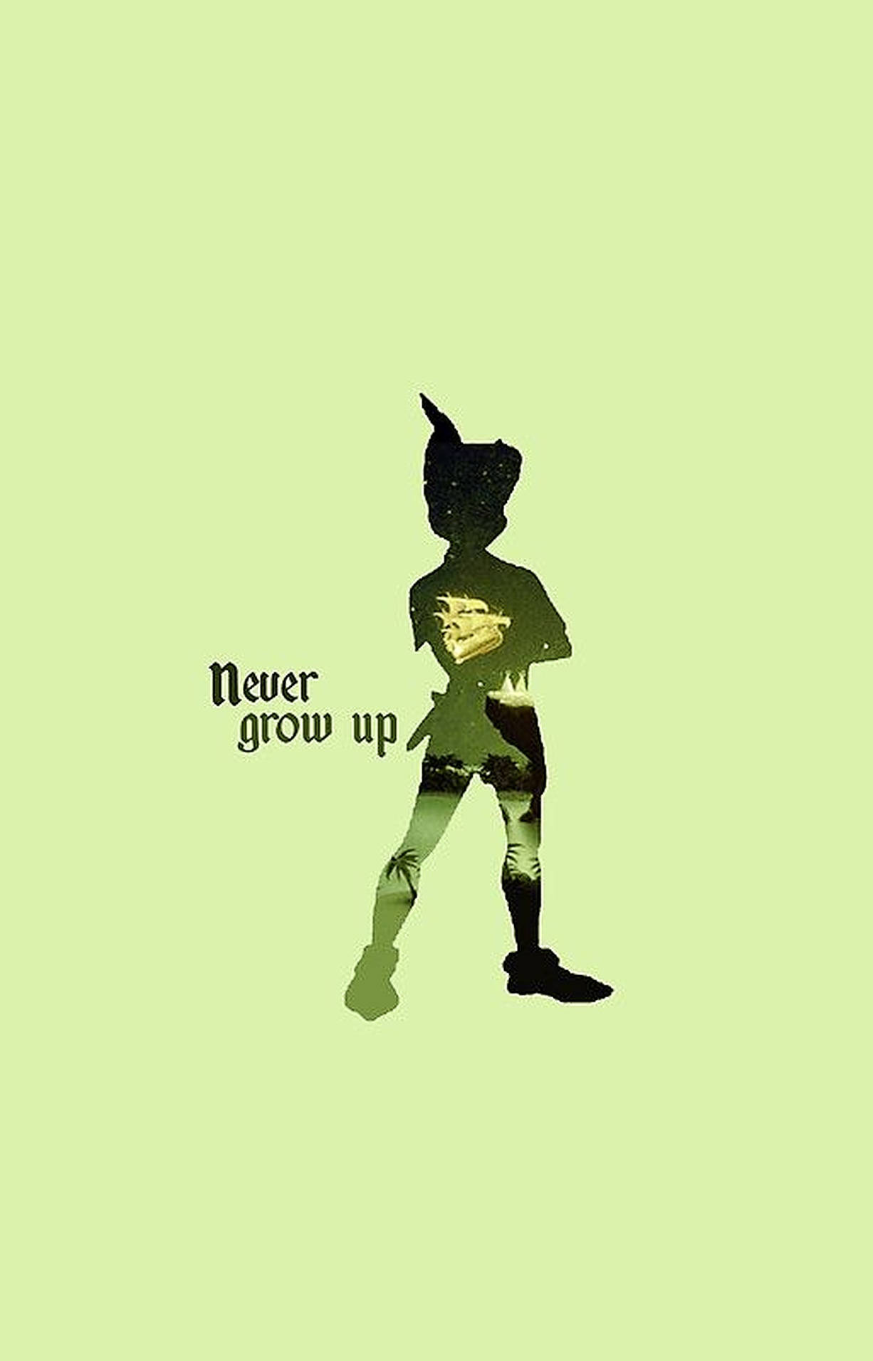 Peter Pan Never Grow Up Background