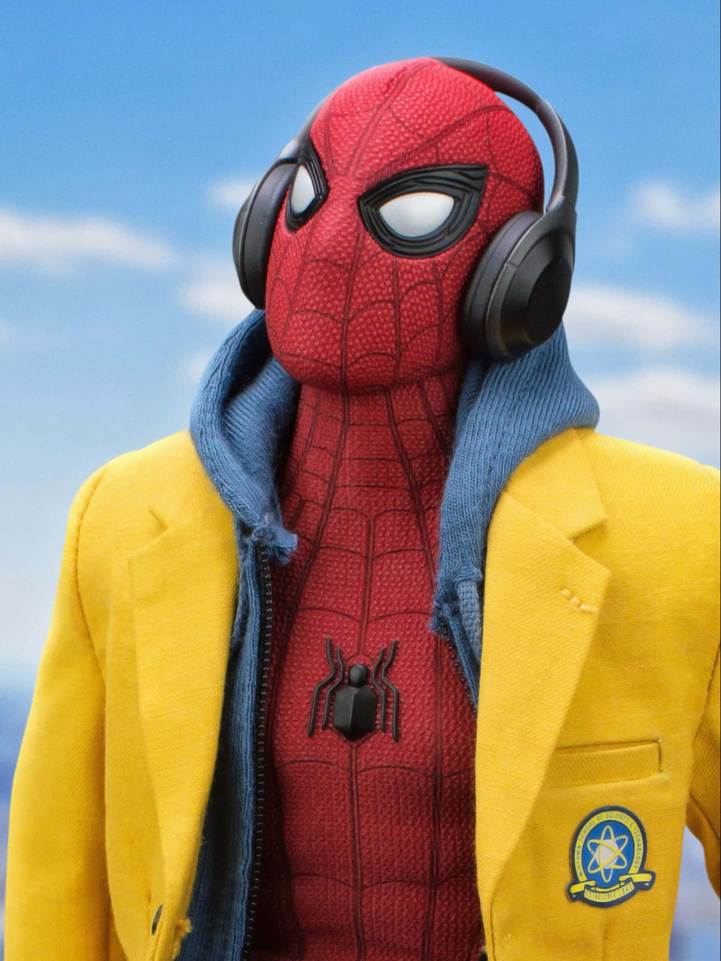 Peter Parker Does His Best To Protect His Neighborhood And All Of New York In Spider-man Homecoming Background