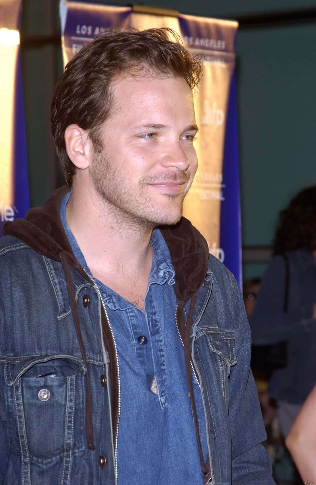 Peter Sarsgaard In A Serious Pose Background