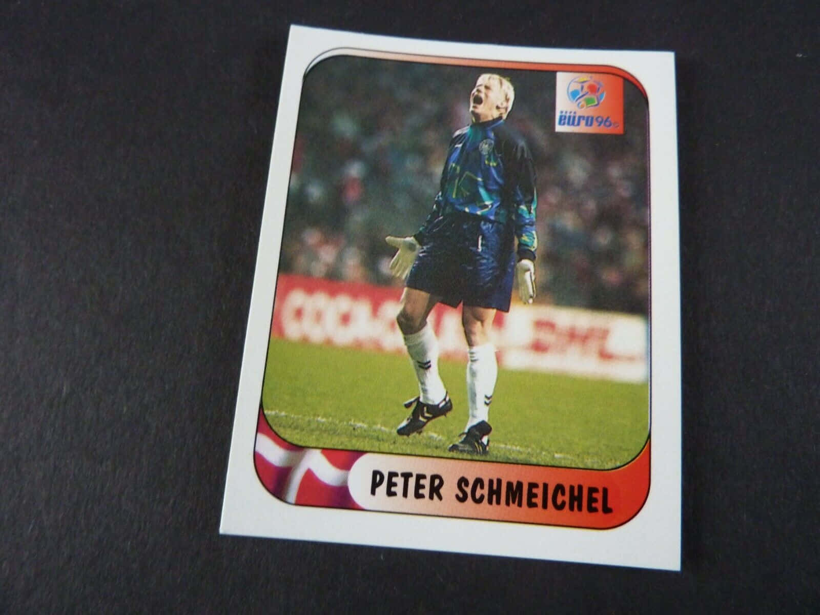 Peter Schmeichel Collectible Card Background