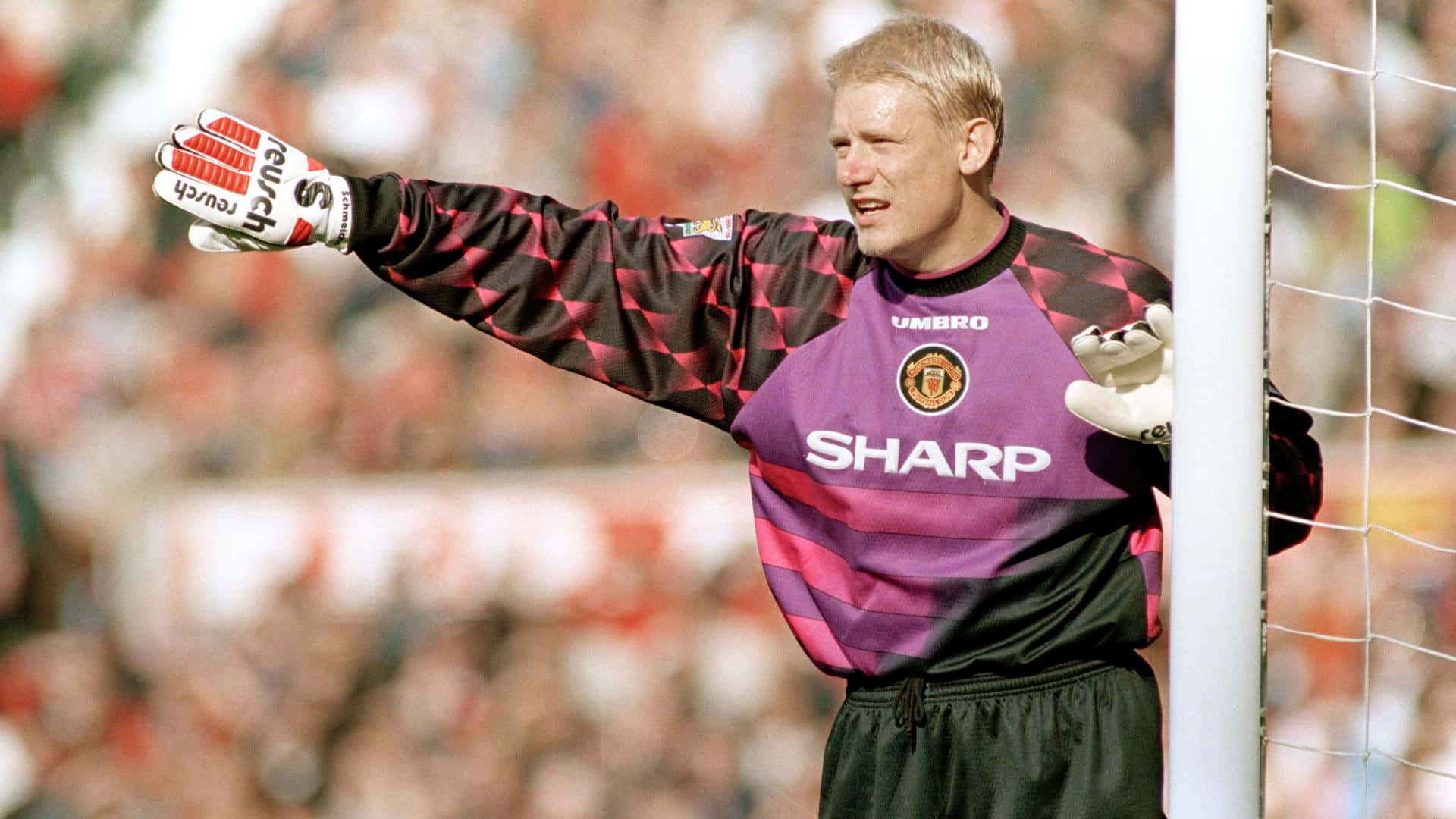 Peter Schmeichel Goalkeeping Football Background