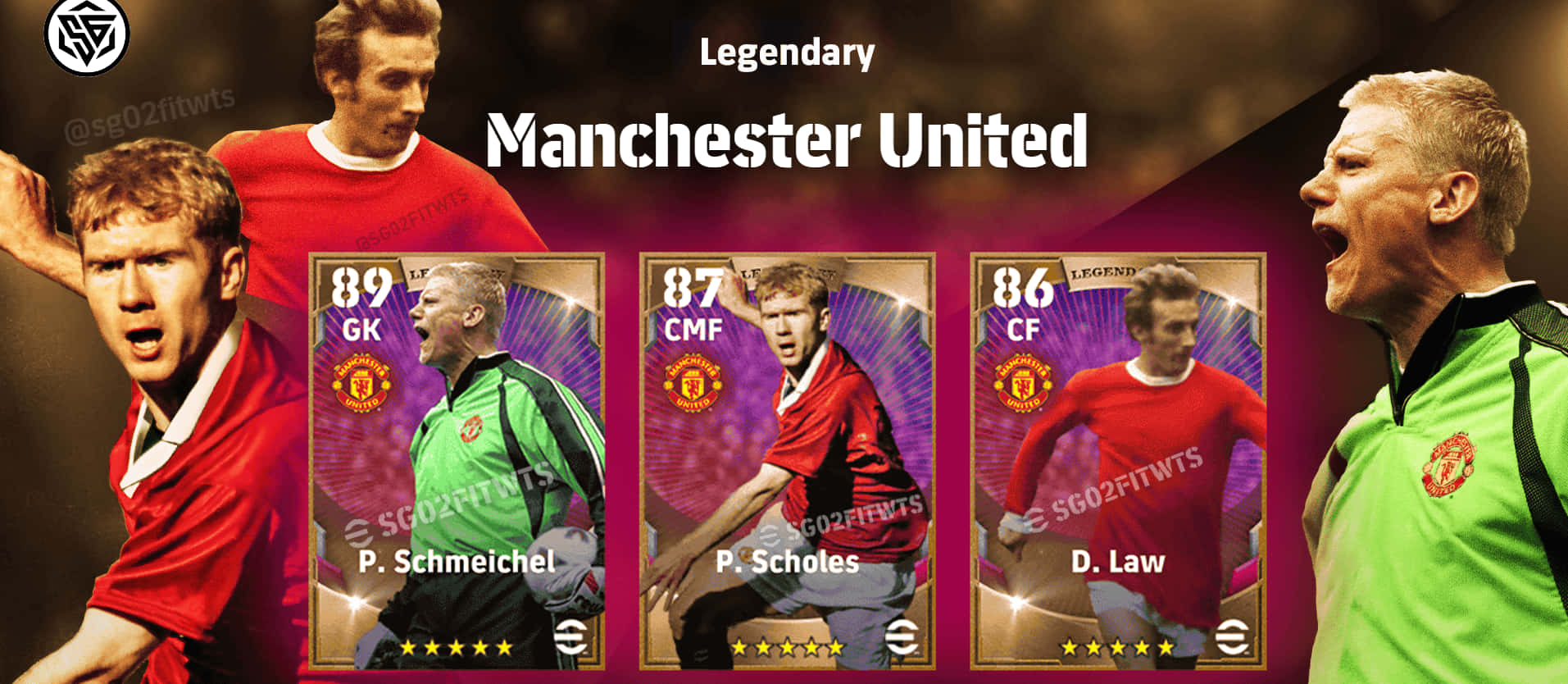 Peter Schmeichel Legendary Cards Background