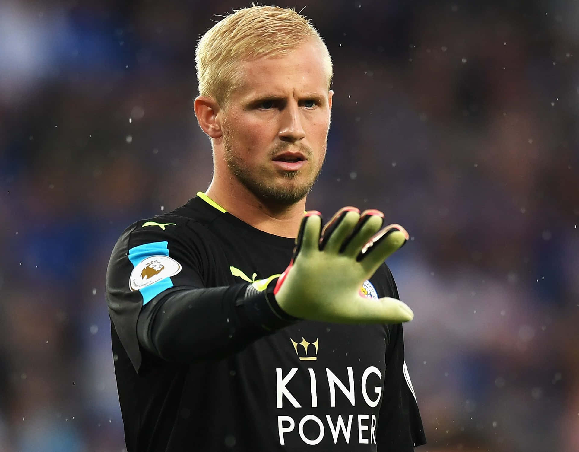 Peter Schmeichel, The Great Dane, In Action. Background