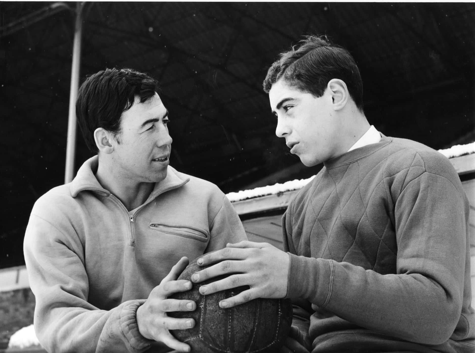 Peter Shilton Coached By Gordon Banks