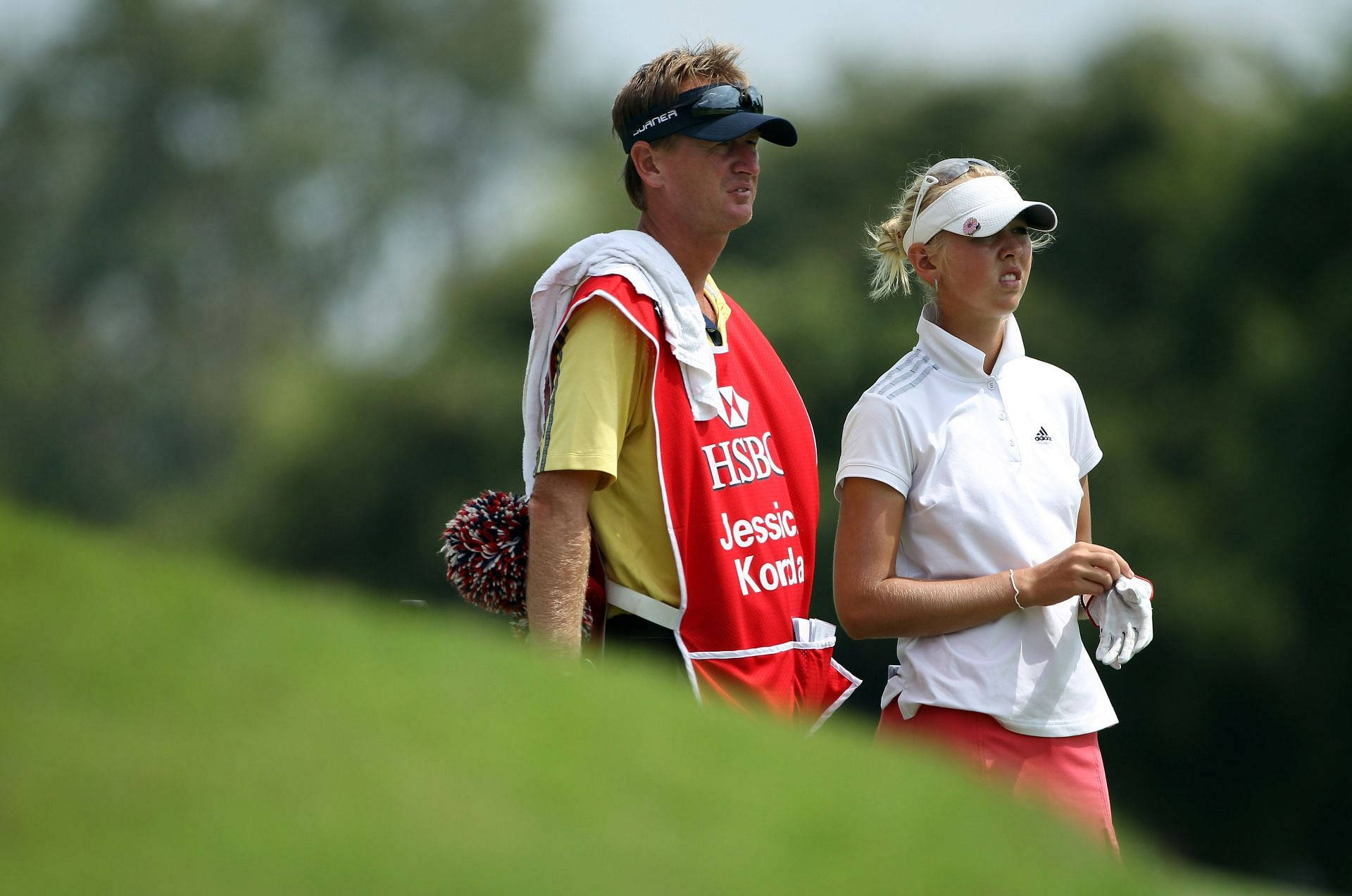 Petr Korda Daughter Studying Golf Course