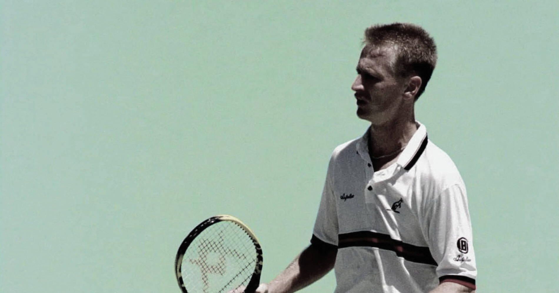 Petr Korda In Action During A Professional Tennis Match