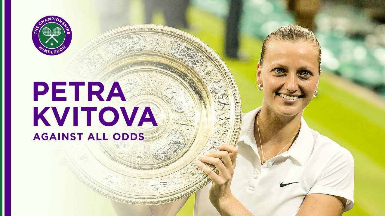 Petra Kvitova Wimbledon Trophy