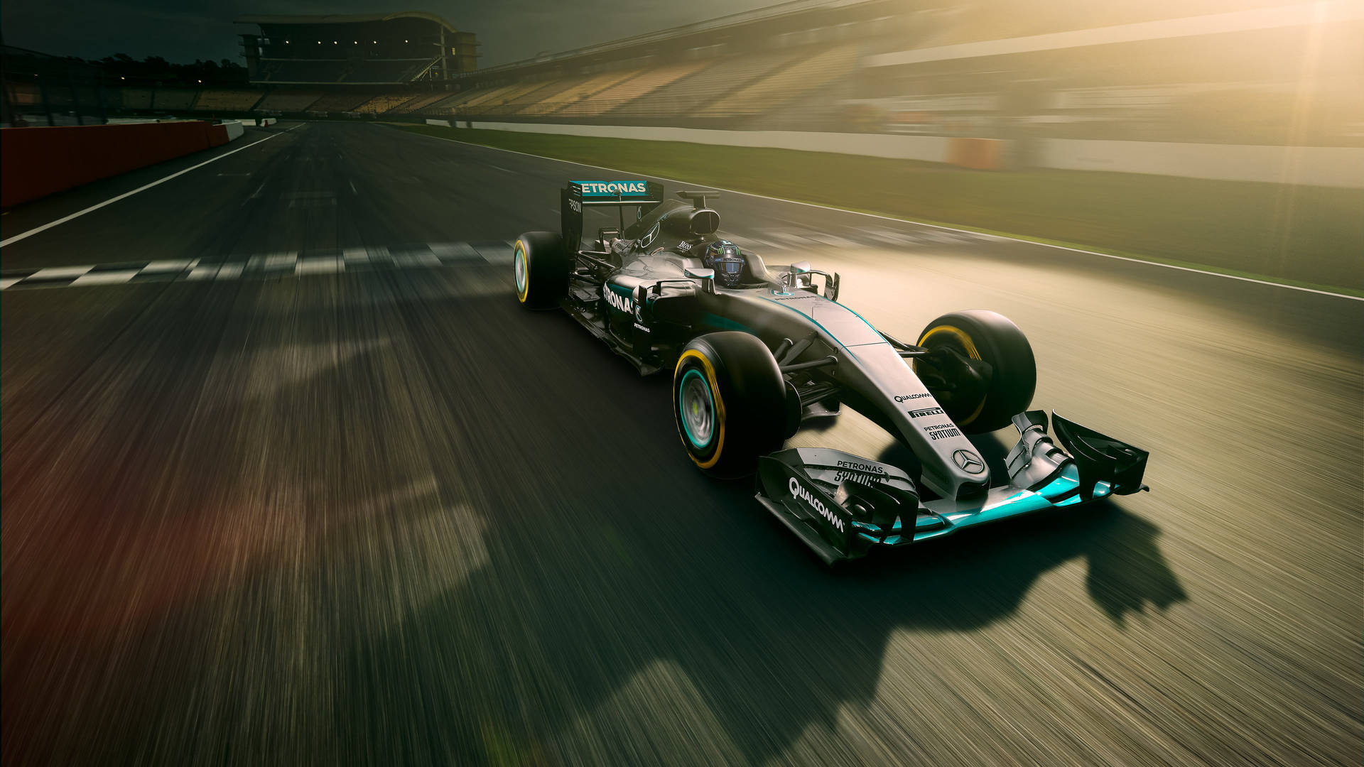 Petronas F1 Photography Background