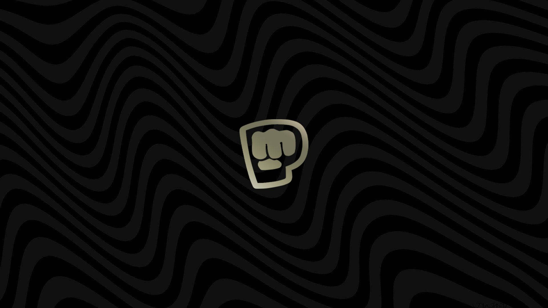 Pewdiepie's Iconic Brofist Logo Background