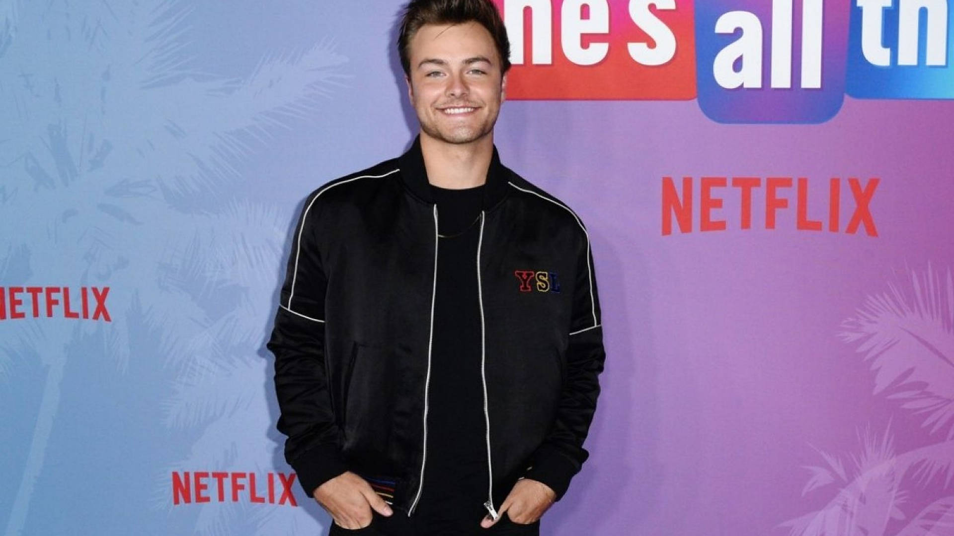 Peyton Meyer He's All That Netflix Background