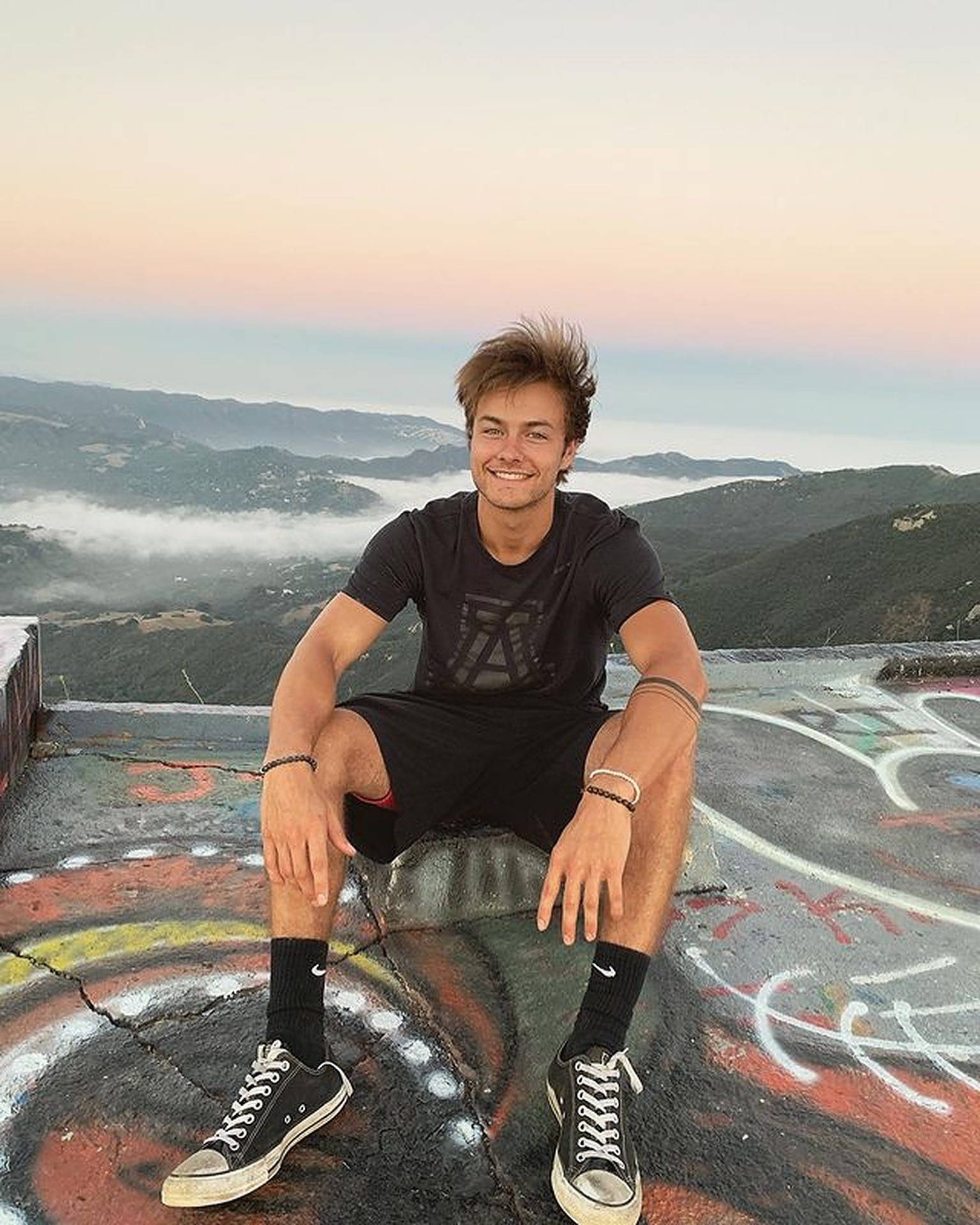 Peyton Meyer Rooftop Background