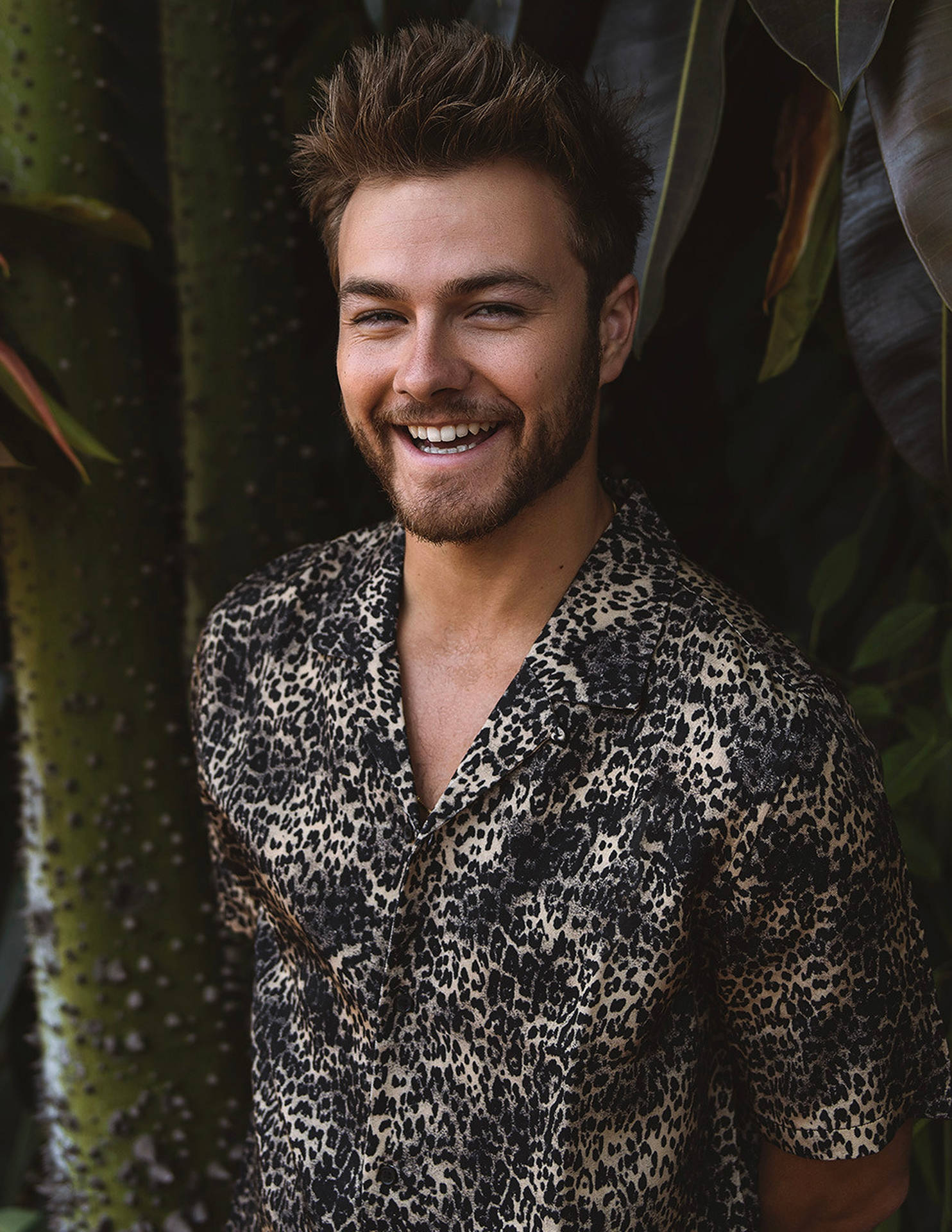 Peyton Meyer Smiling Background