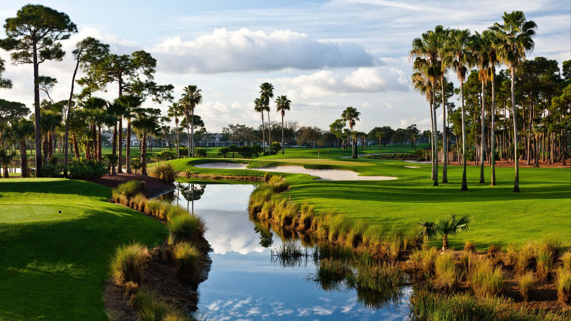 Pga National Members Club Florida Golf Background