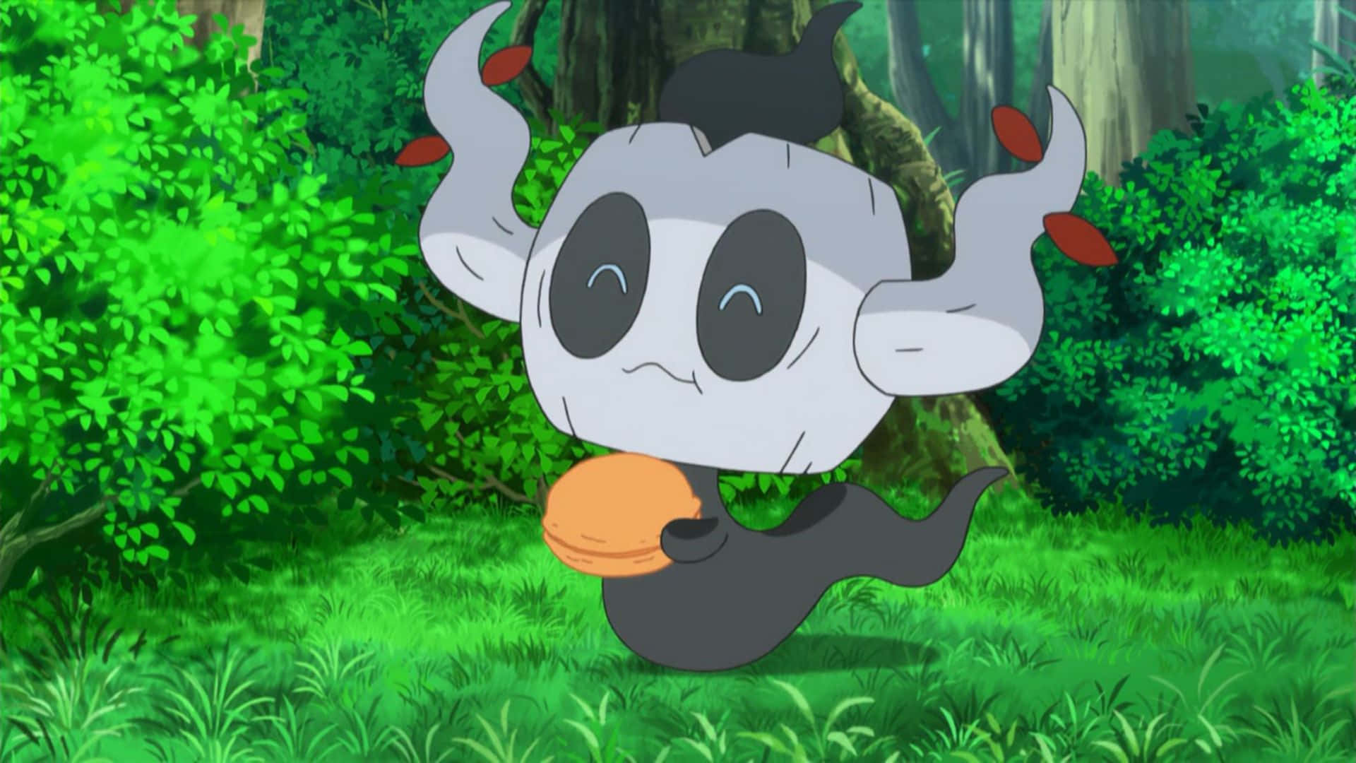 Phantump Surrounded By Shrubs