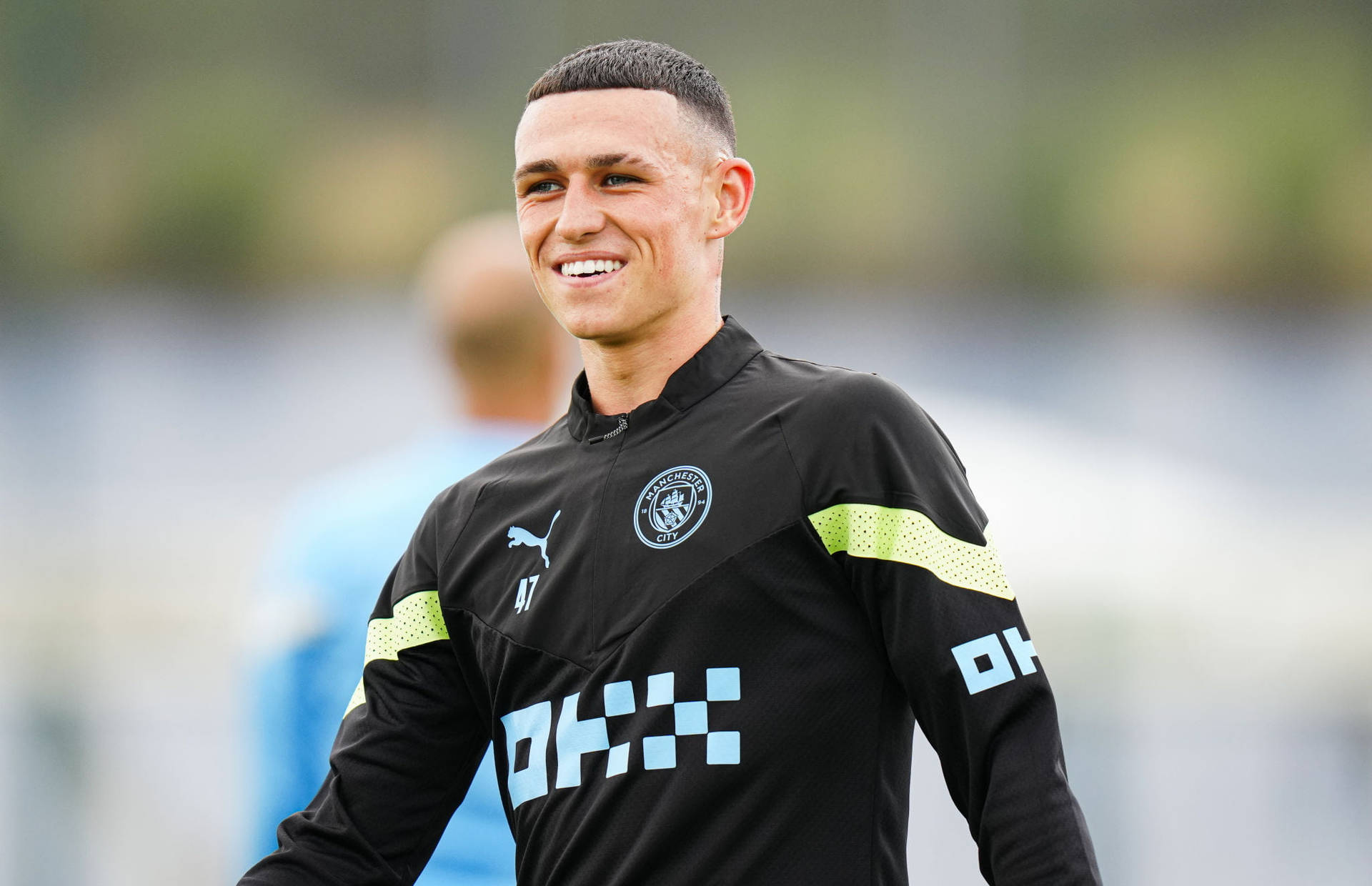 Phil Foden In Training