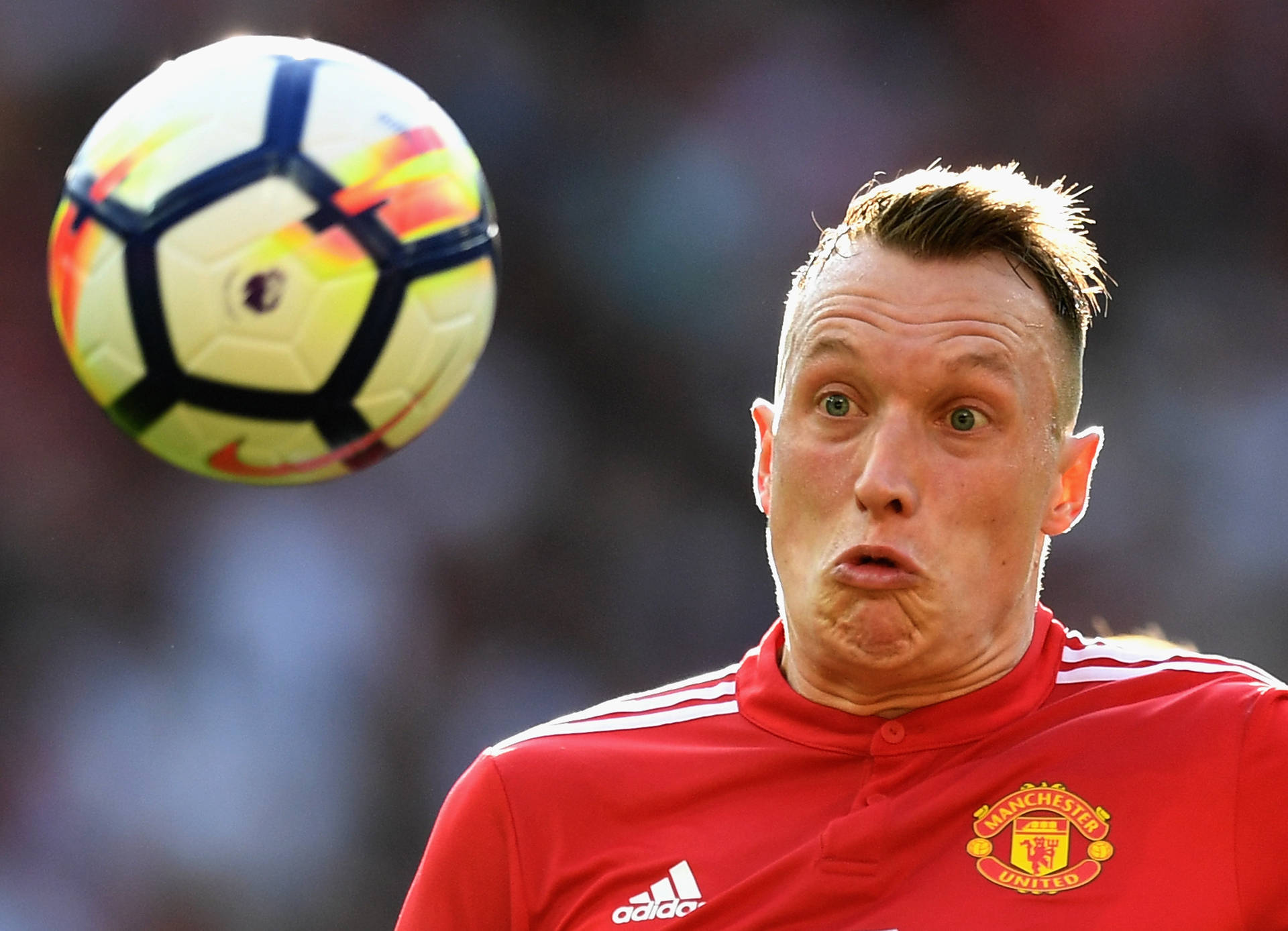 Phil Jones Header Ball Background