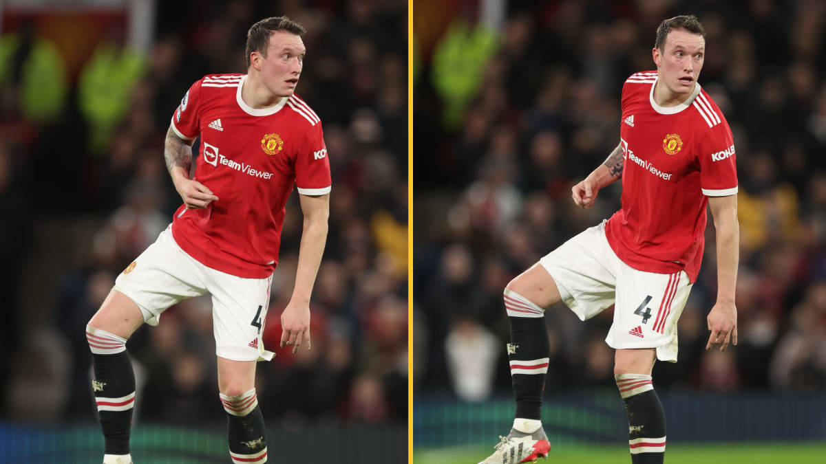 Phil Jones Two Image Collage Background