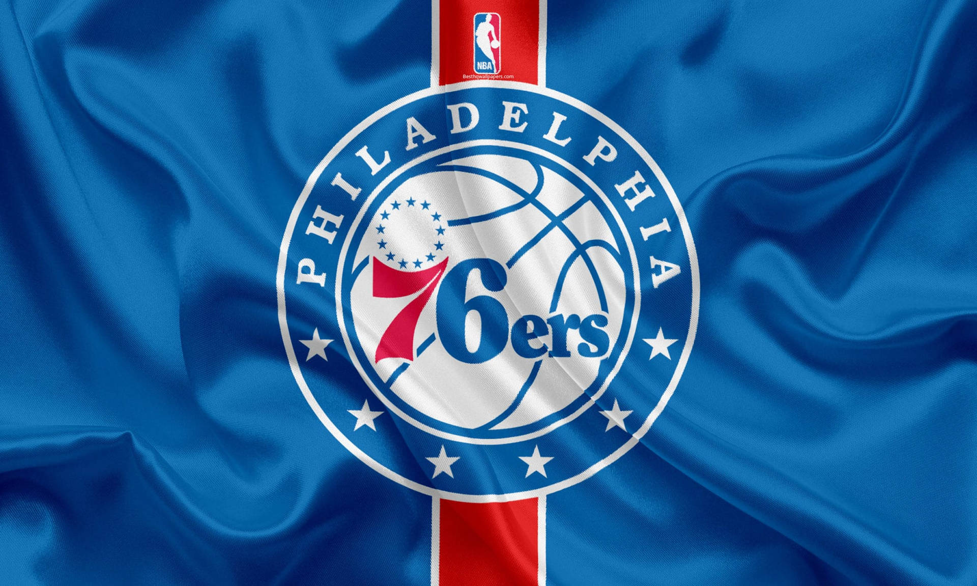 Philadelphia 76ers Flag Background