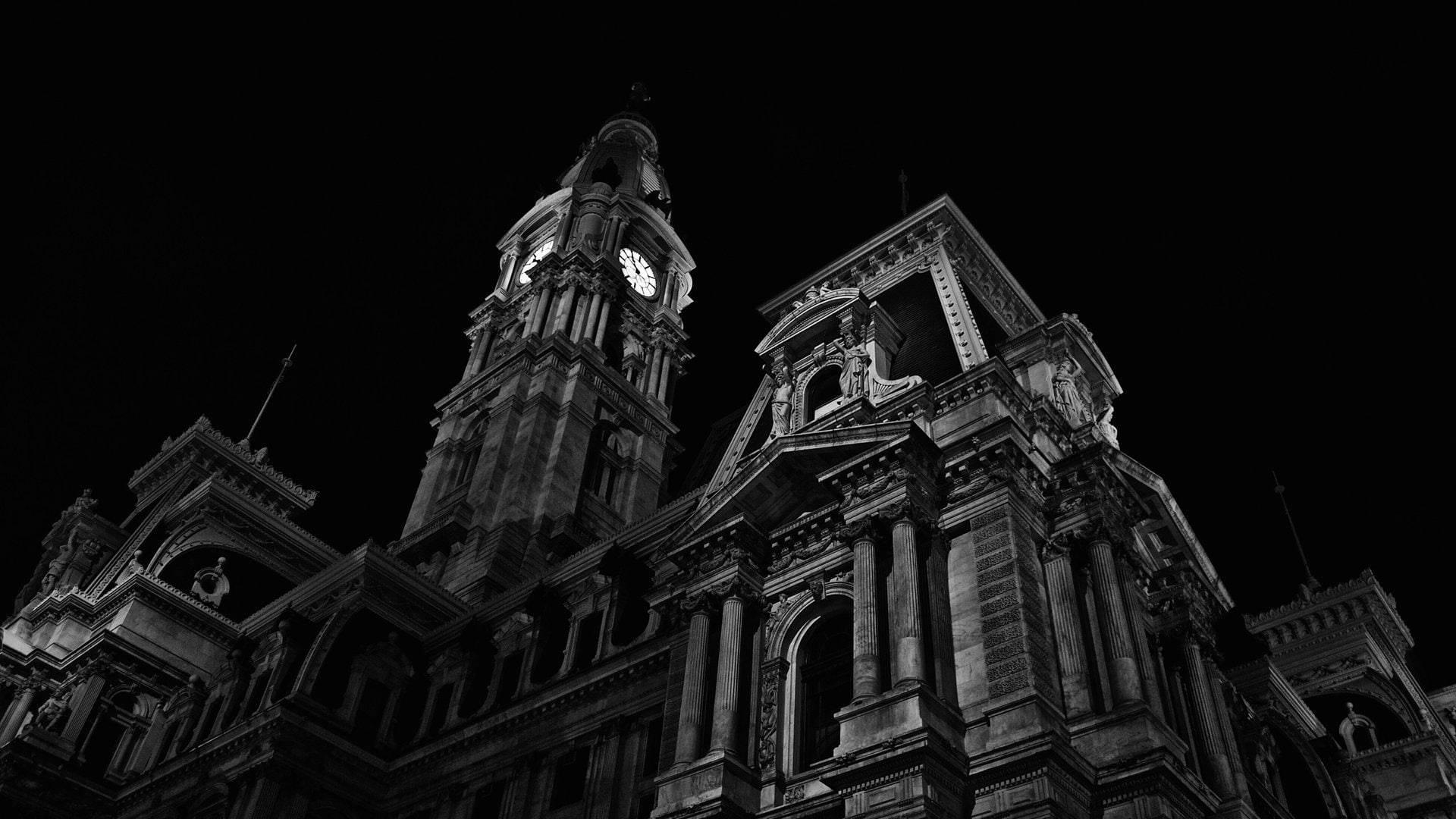 Philadelphia Black And White Background