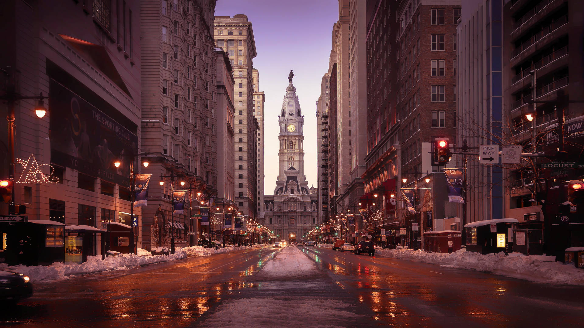 Philadelphia City Hall Background