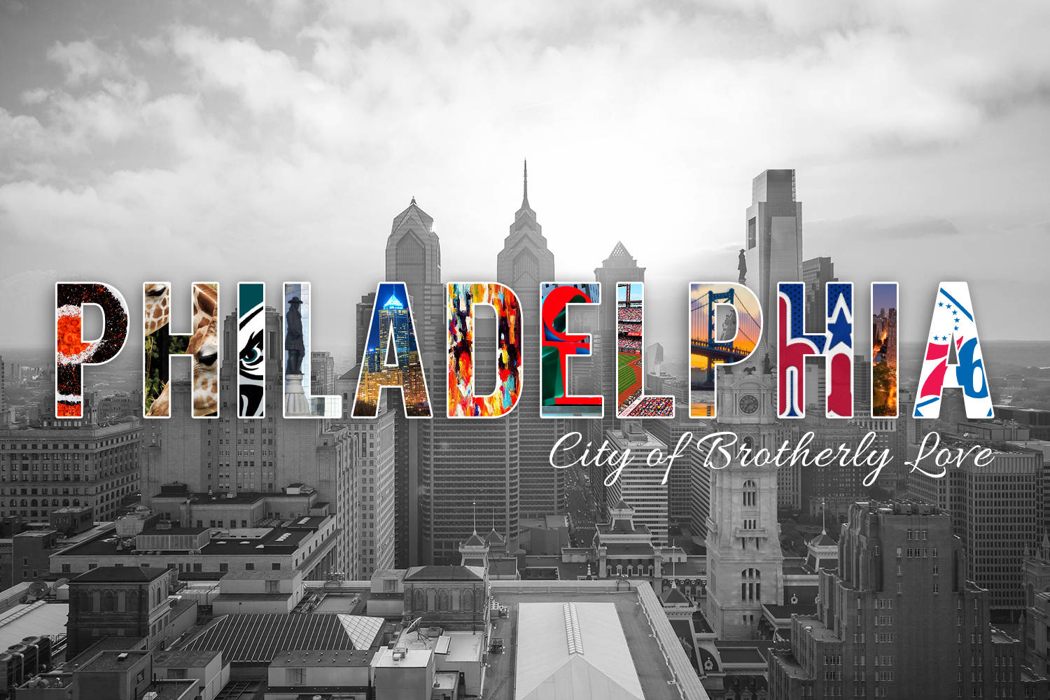 Philadelphia City Motto Background