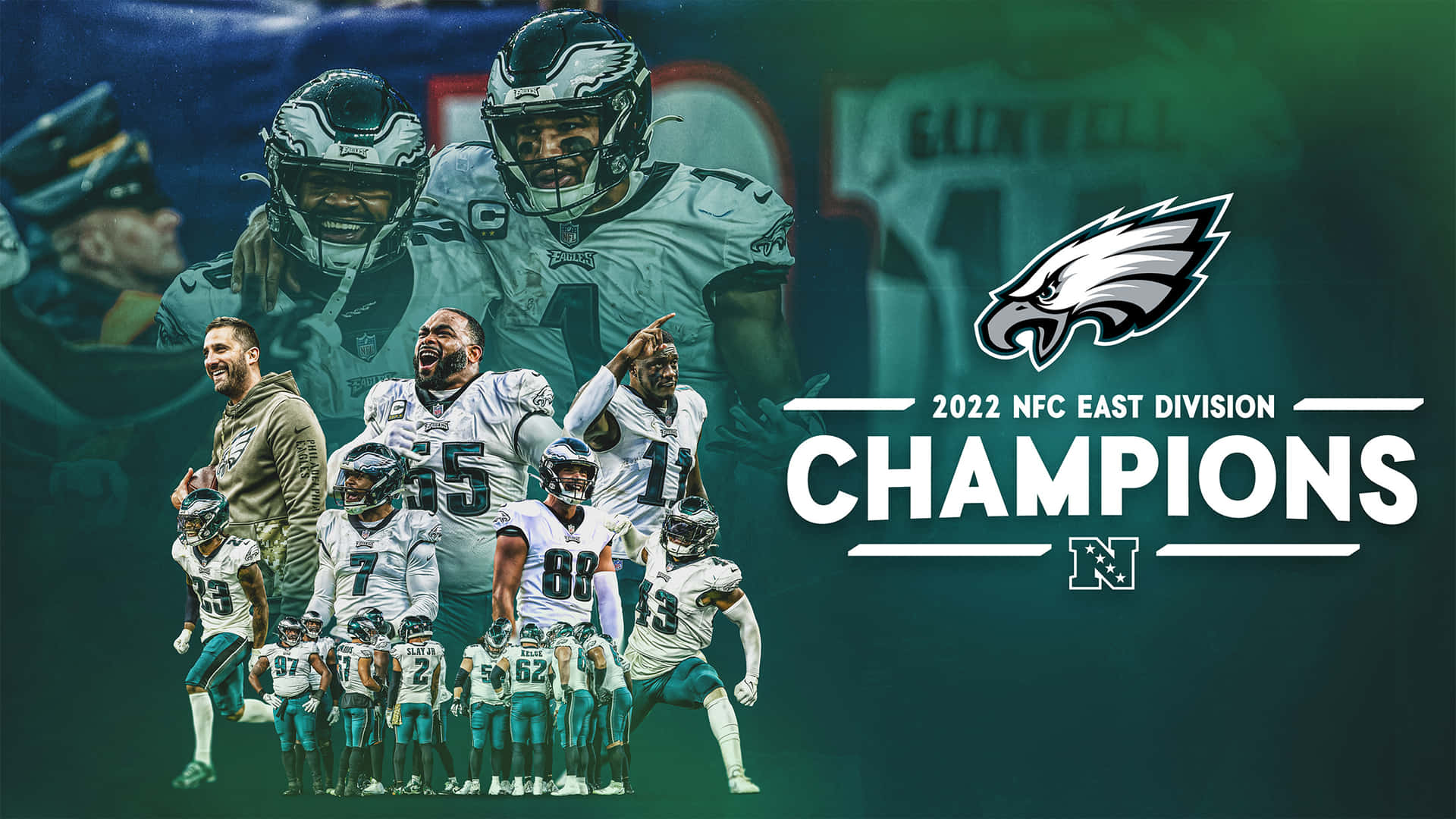 Philadelphia Eagles Football Champion Background