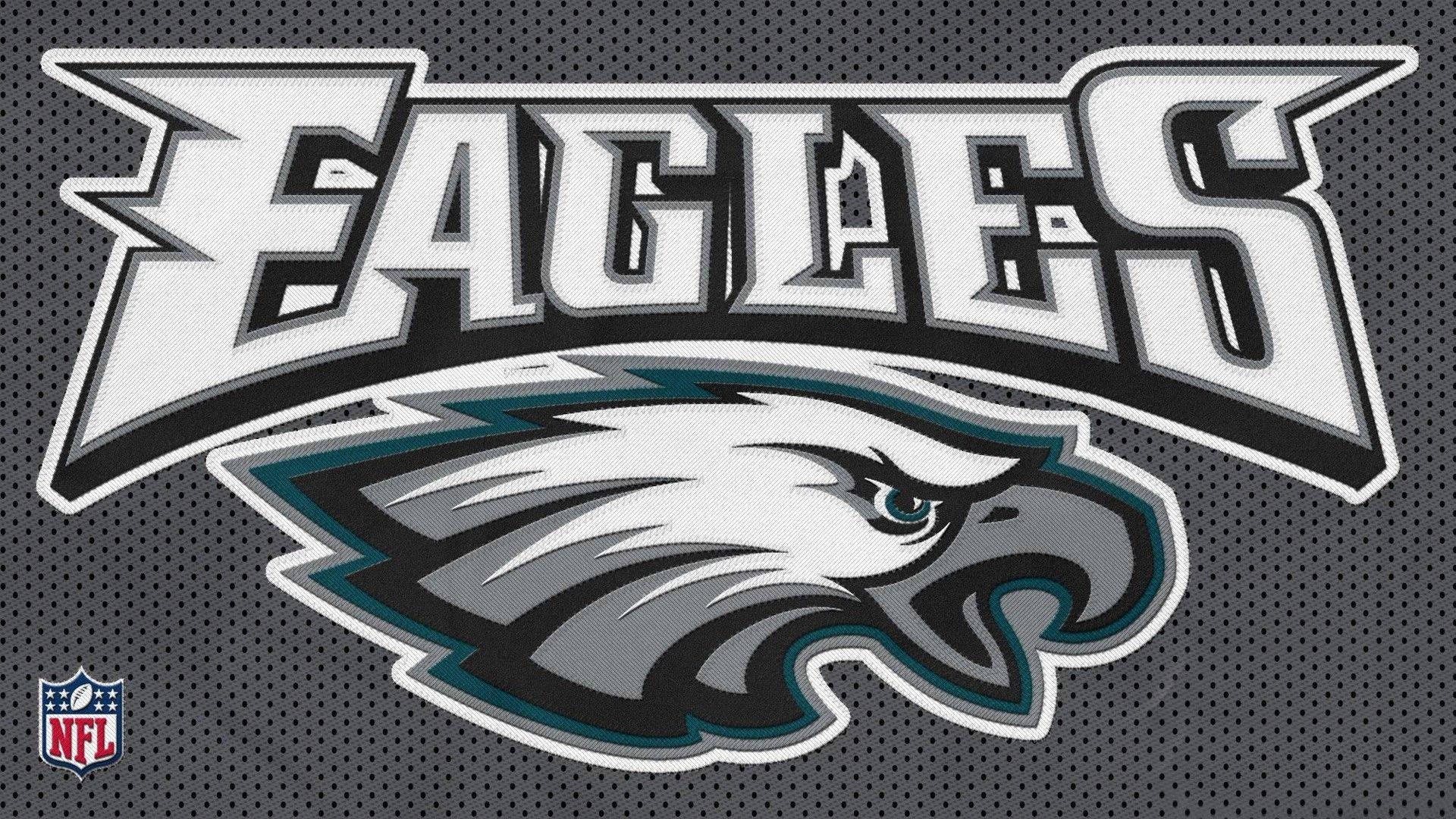 Philadelphia Eagles In Gray Poster Background