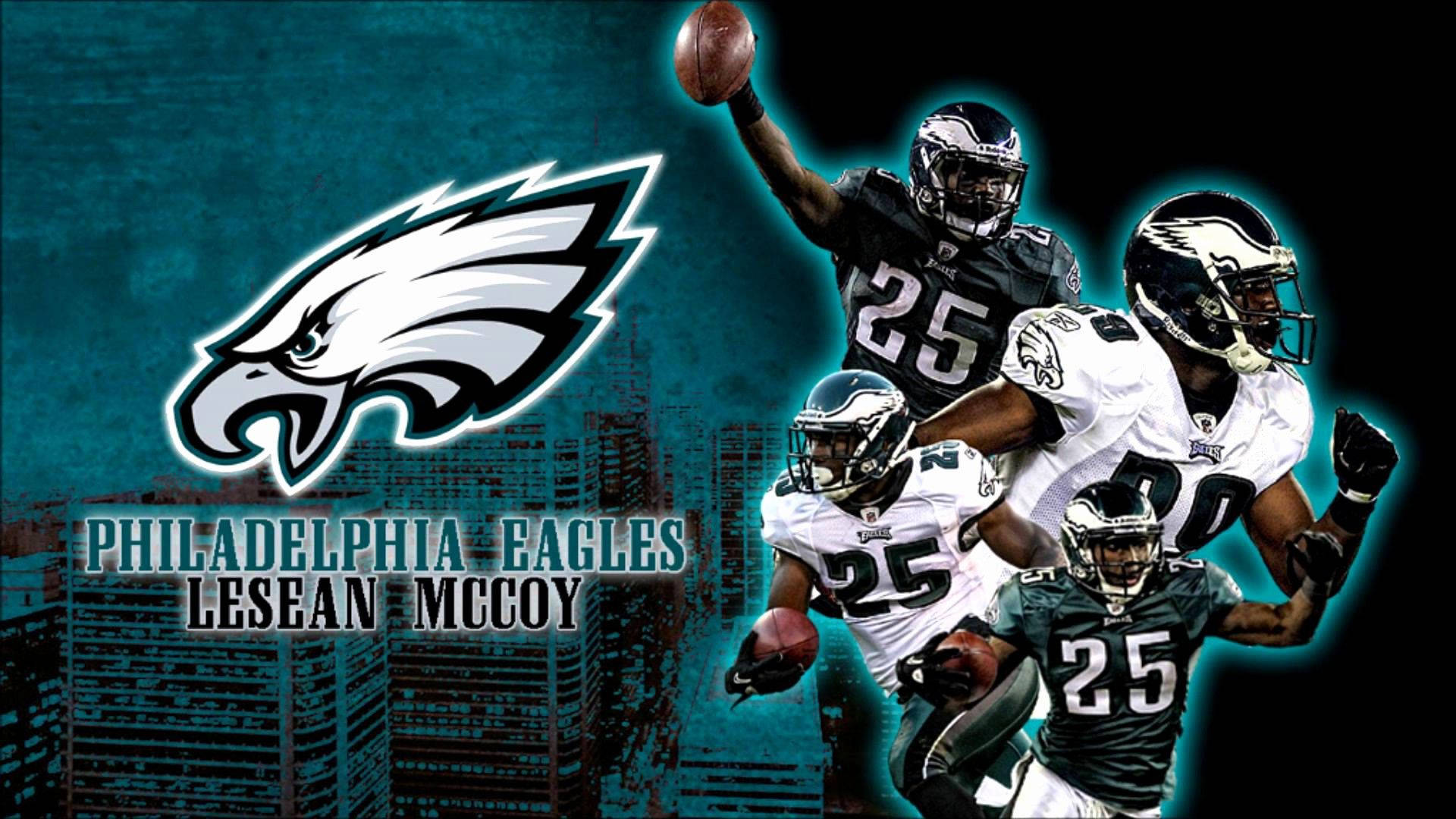 Philadelphia Eagles' Lesean Mccoy Background