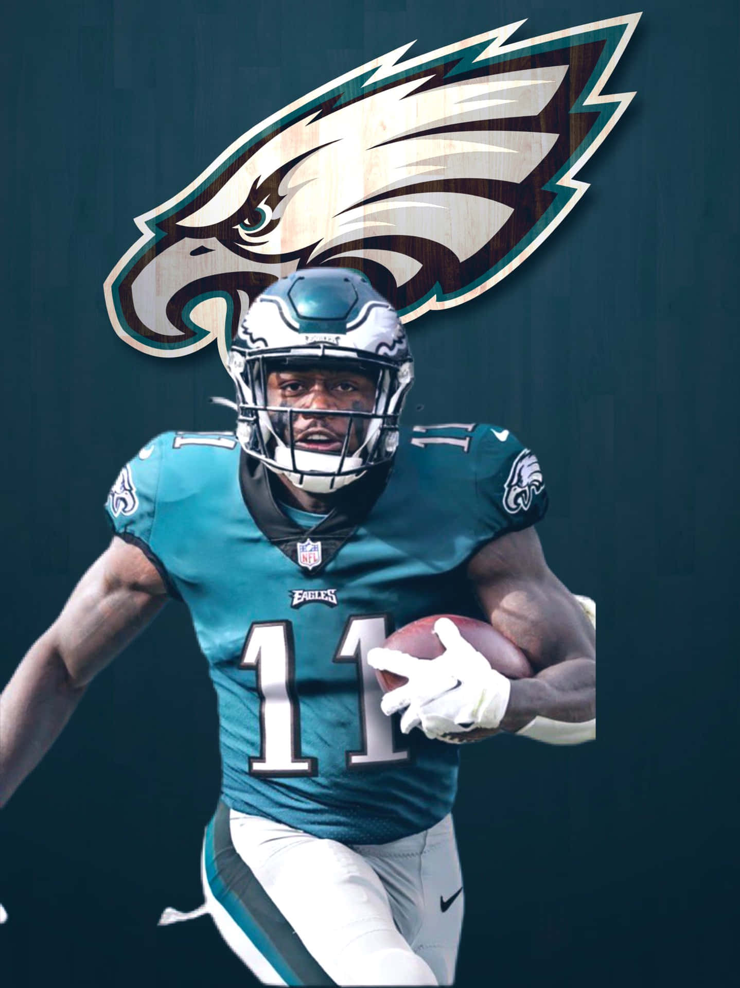 Philadelphia Eagles Logo Aj Brown