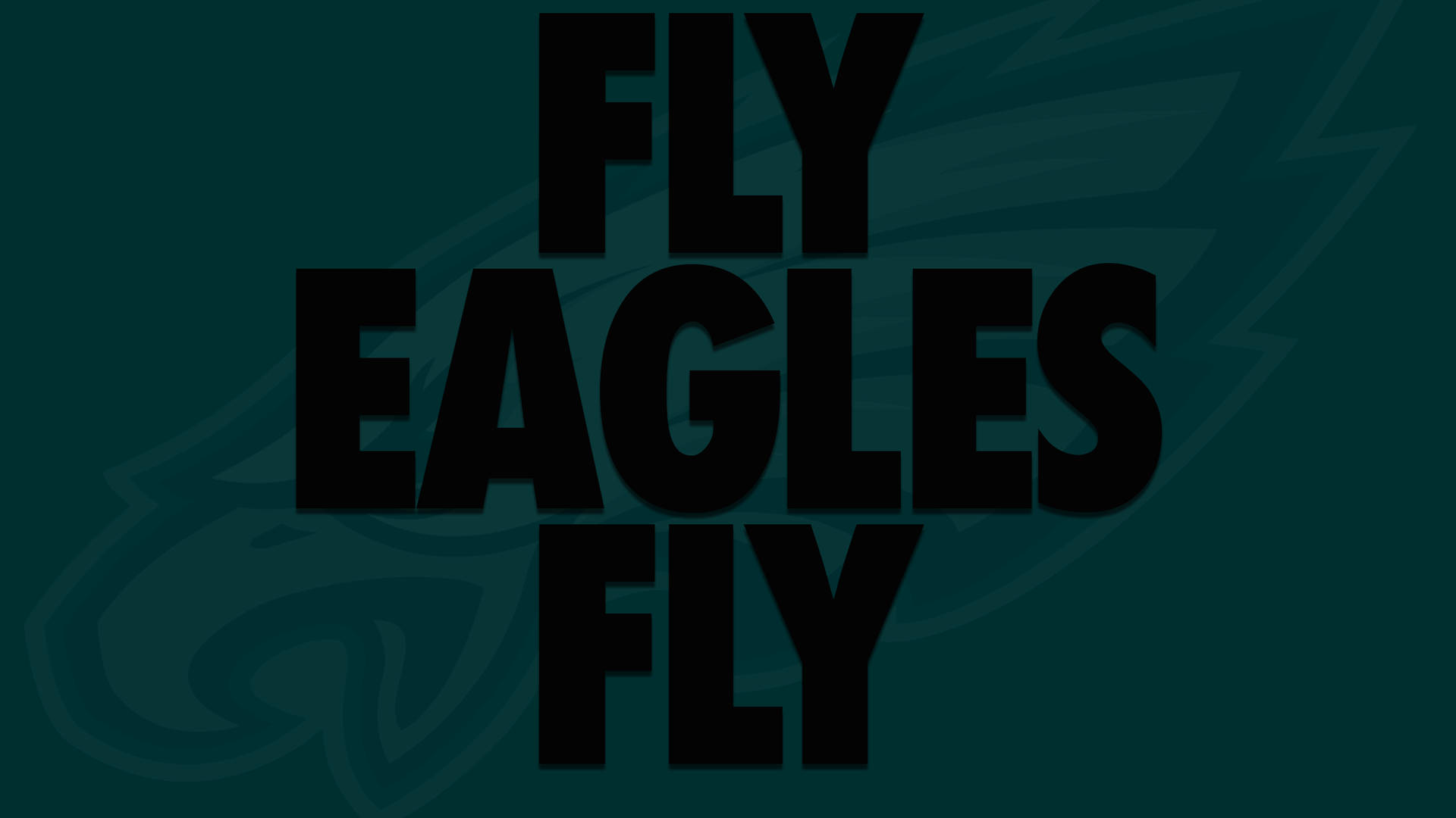 Philadelphia Eagles Tagline Background