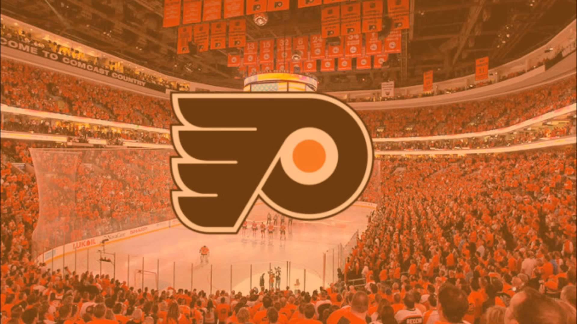 Philadelphia Flyers Orange Theme Logo