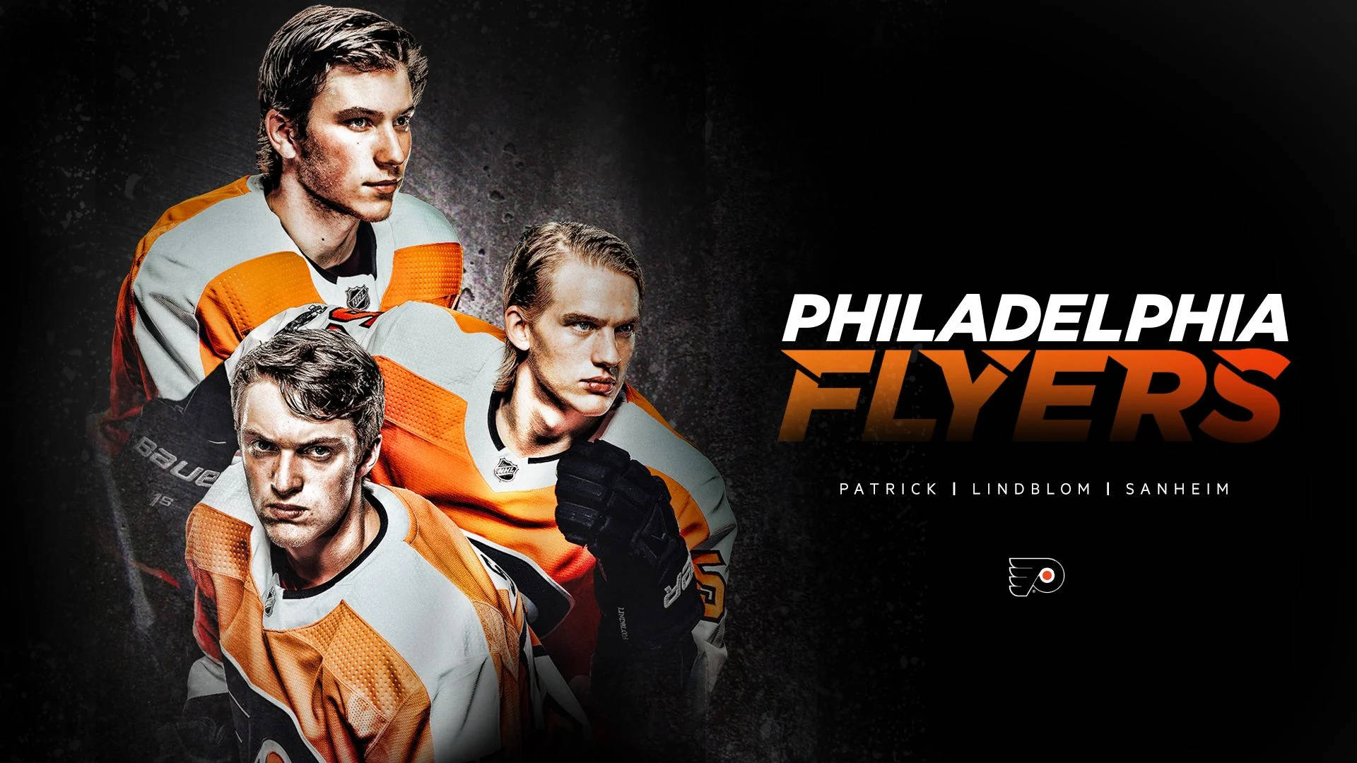 Philadelphia Flyers Trio Background