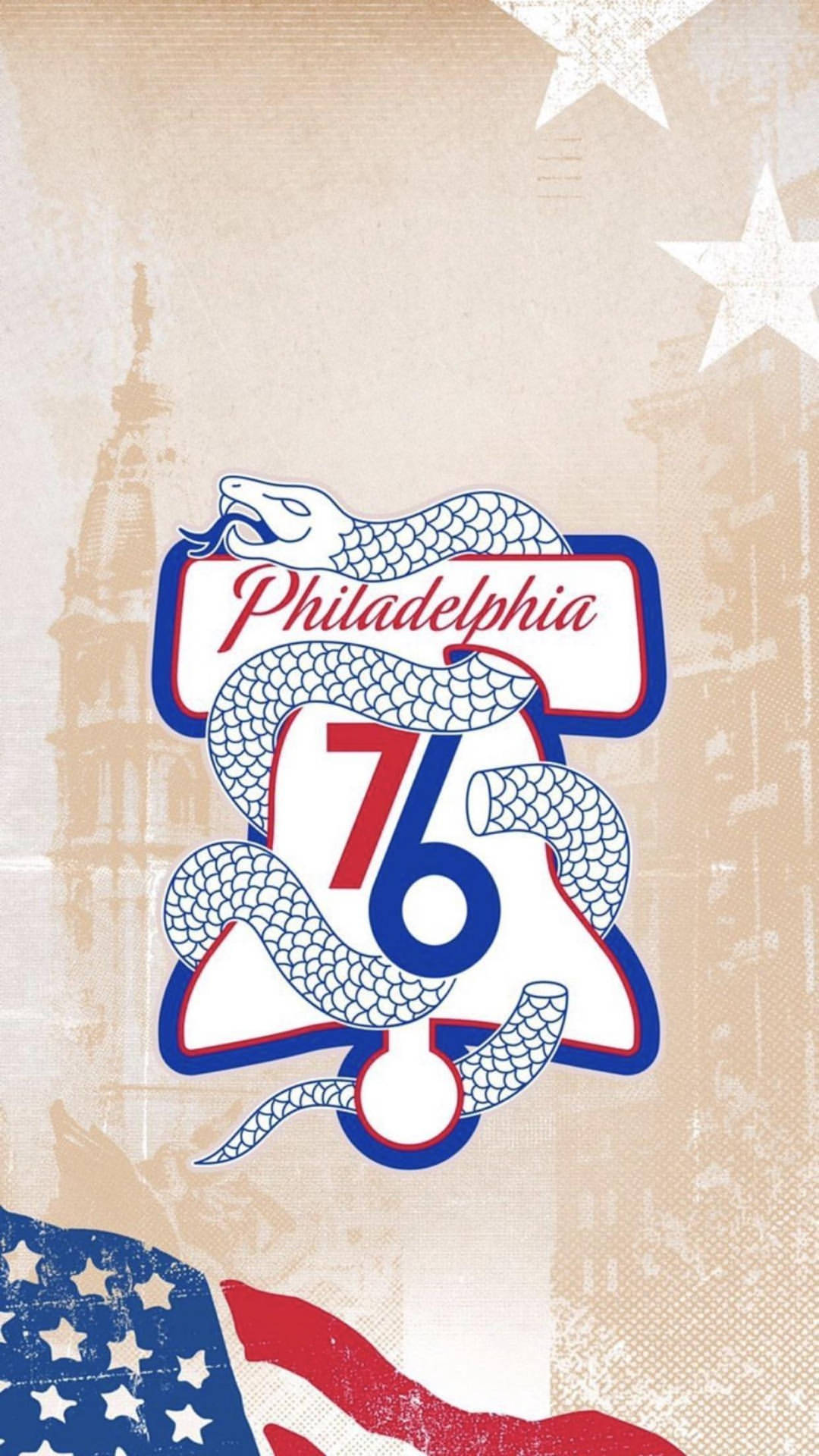 Philadelphia Sixers Phone Art Background