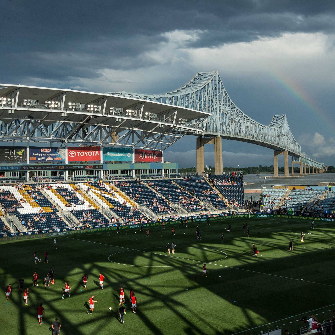 Philadelphia Union Soccer Fans Background