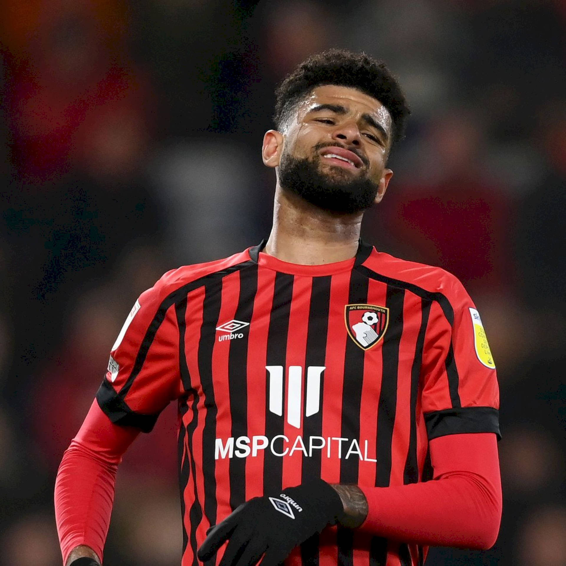 Philip Billing For Afc Bournemouth Background