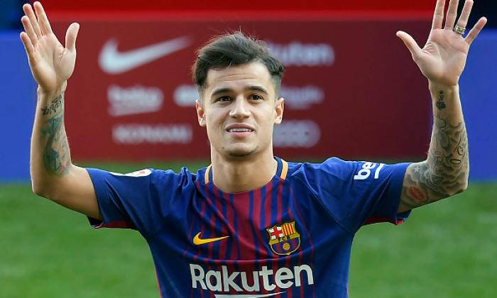 Philippe Coutinho In Action On The Field