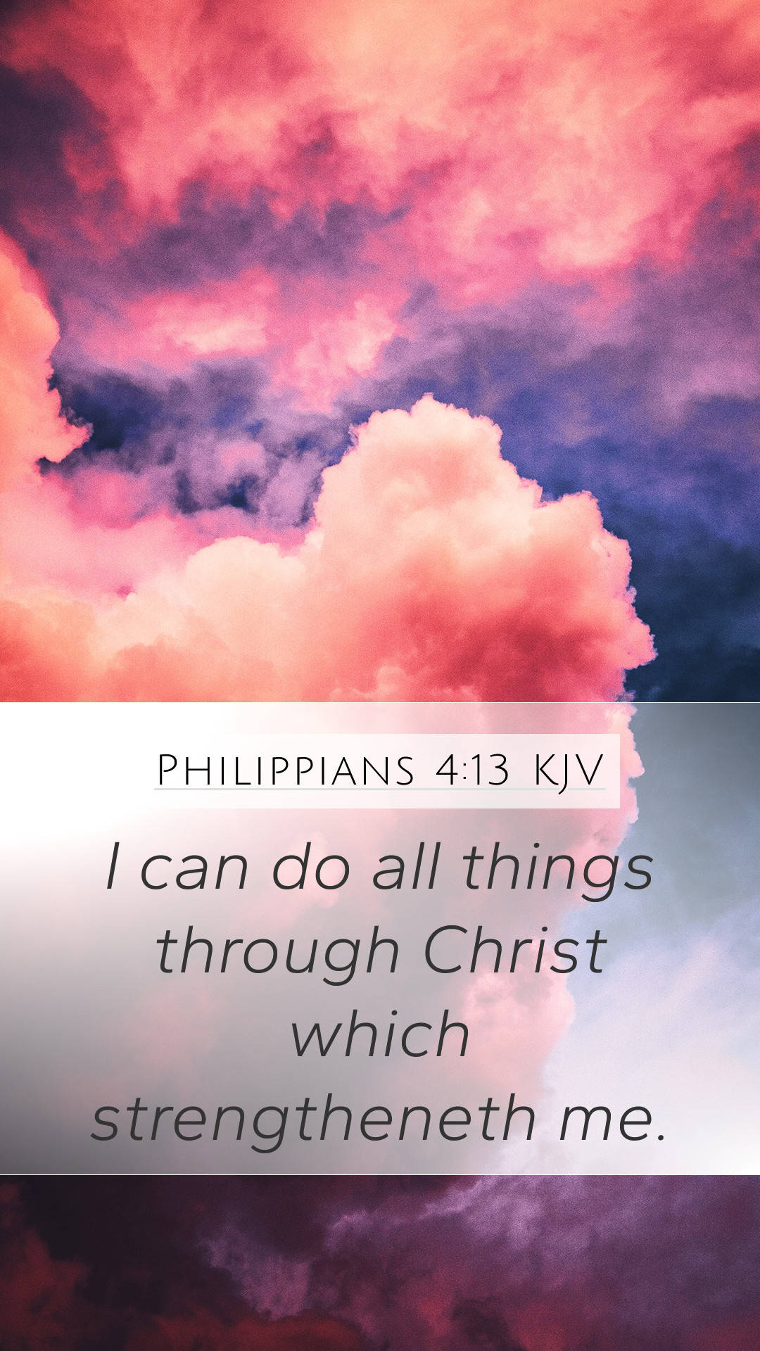 Philippians413 Inspirational Clouds Background