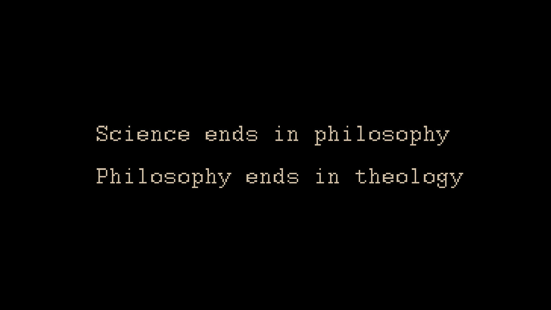 Philosophical Progression Statement