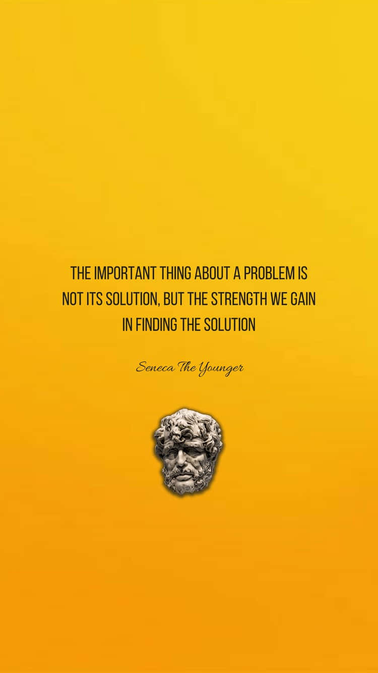 Philosophical_ Strength_ Quote_ Seneca Background