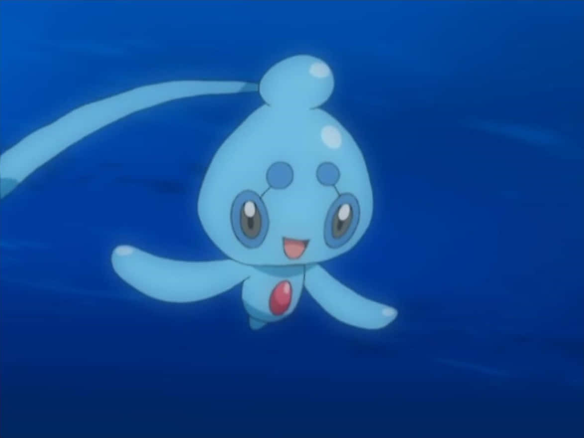 Phione Under The Dark Sea Background