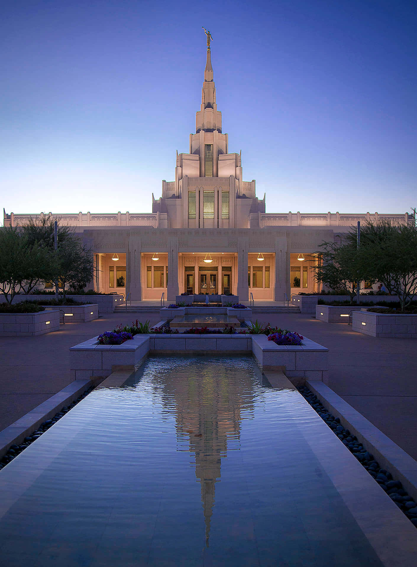Phoenix Arizona Mormon Temple Background