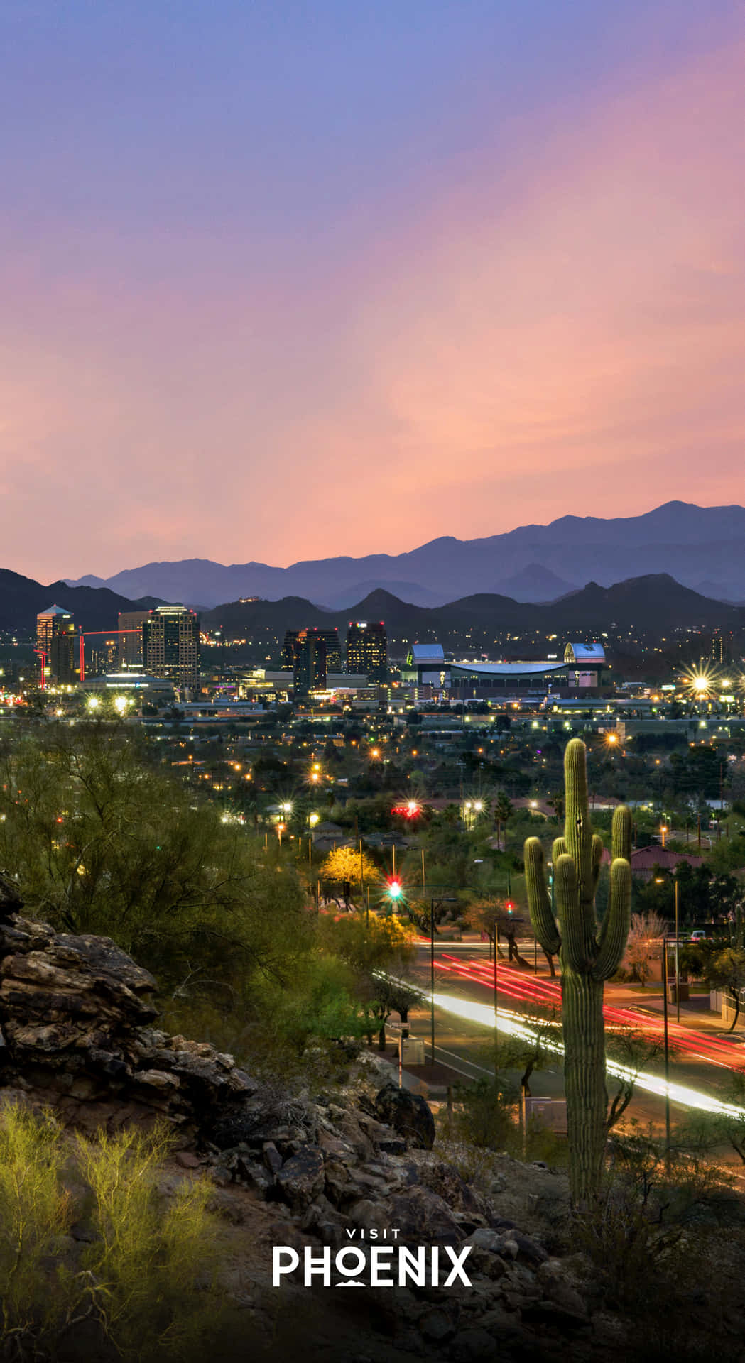 Phoenix, Az - The Heart Of The Deseret Background