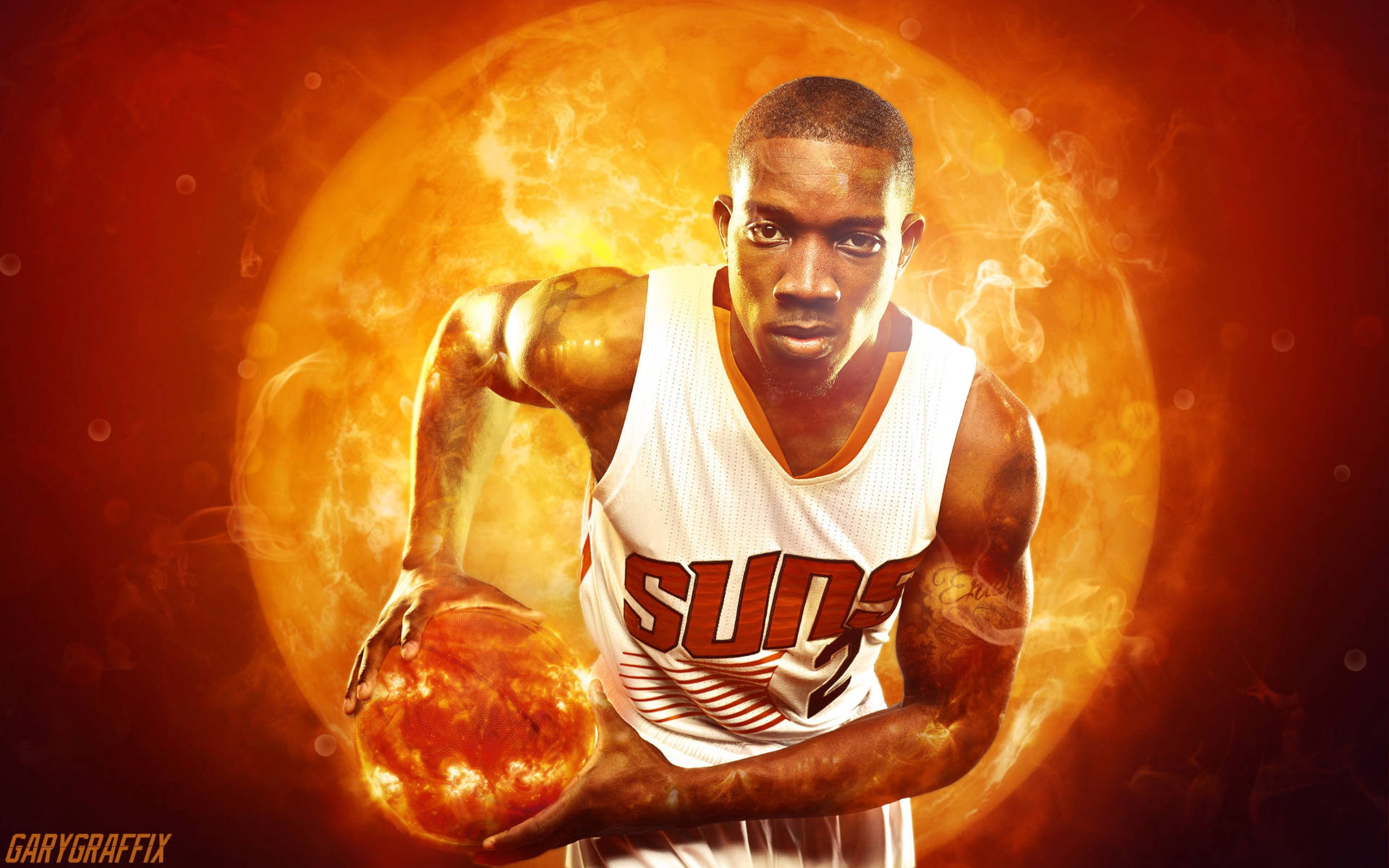 Phoenix Suns Eric Bledsoe Digital Fanart