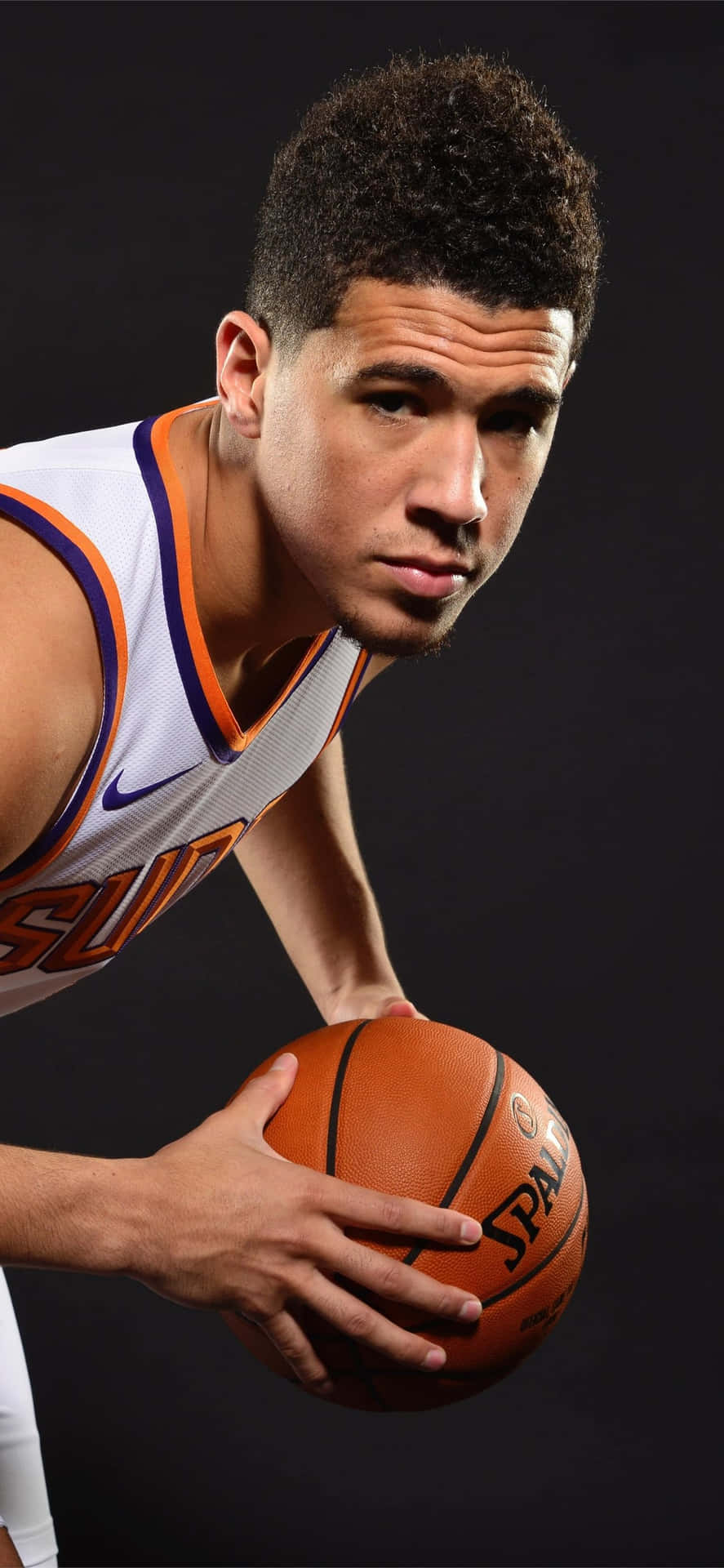 Phoenix Suns Star, Devin Booker, And His Iphone Background