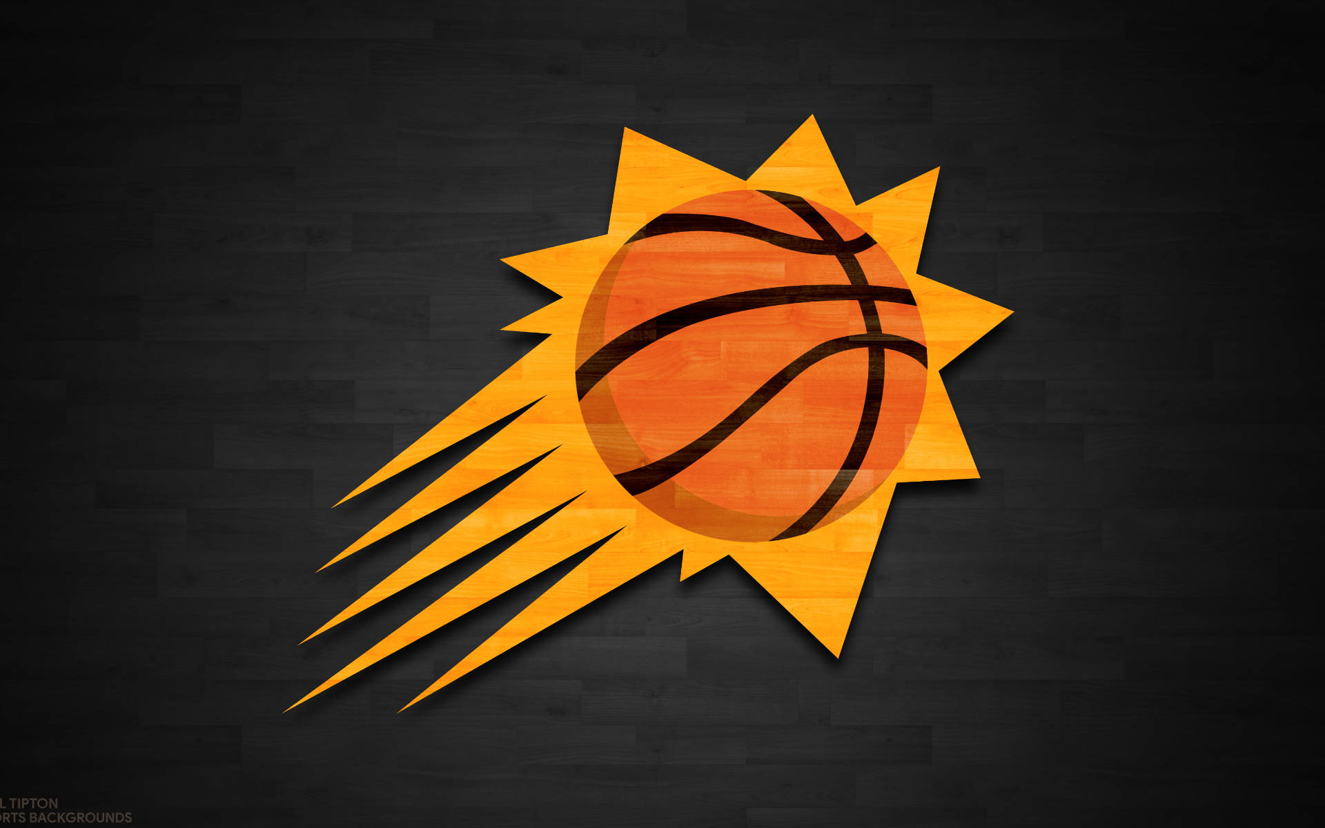 Phoenix Suns Team In Action Background