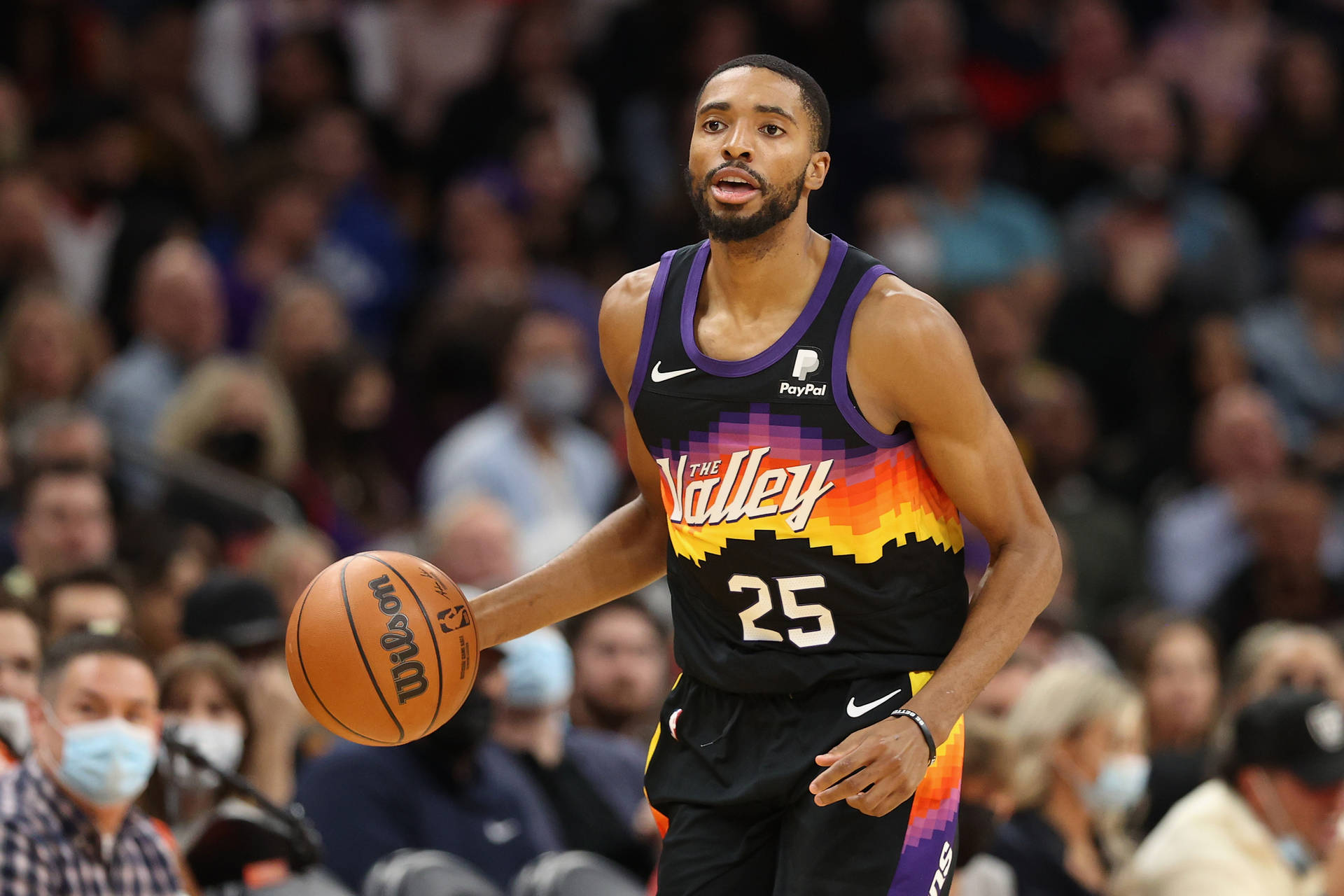 Phoenix Suns The Valley Mikal Bridges Background