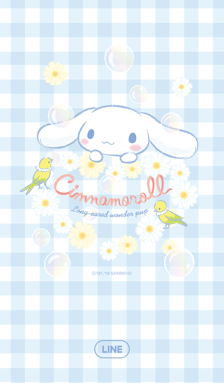 Phone Calls With Cinnamoroll Are Twice As Sweet! Background