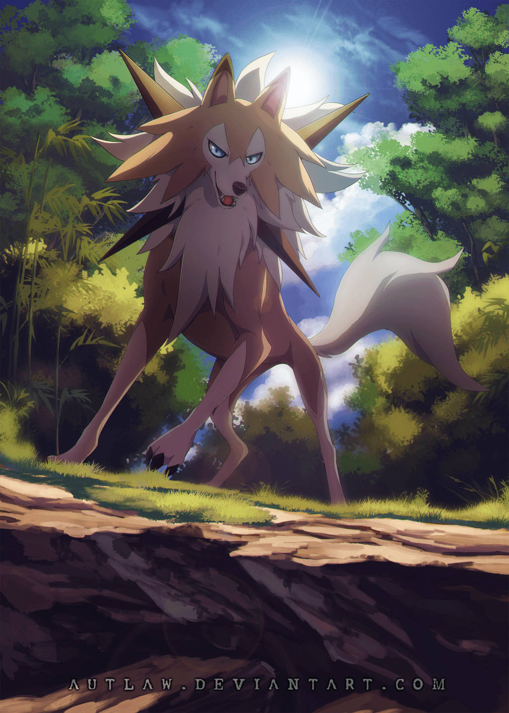 Phone Dusk Lycanroc