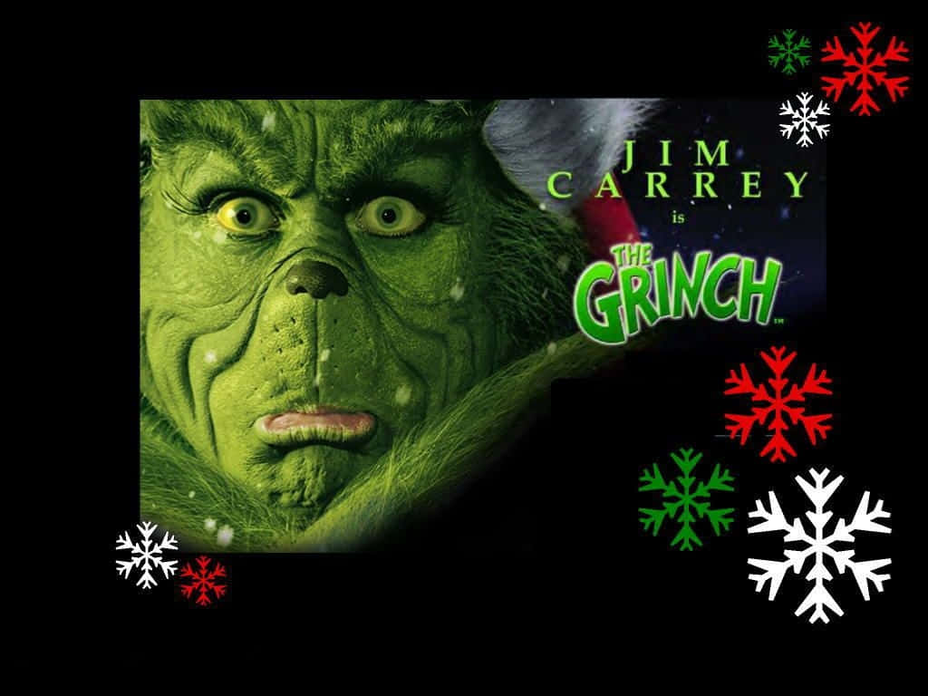 Photo Celebrating The Joy Of Christmas With The Grinch Background